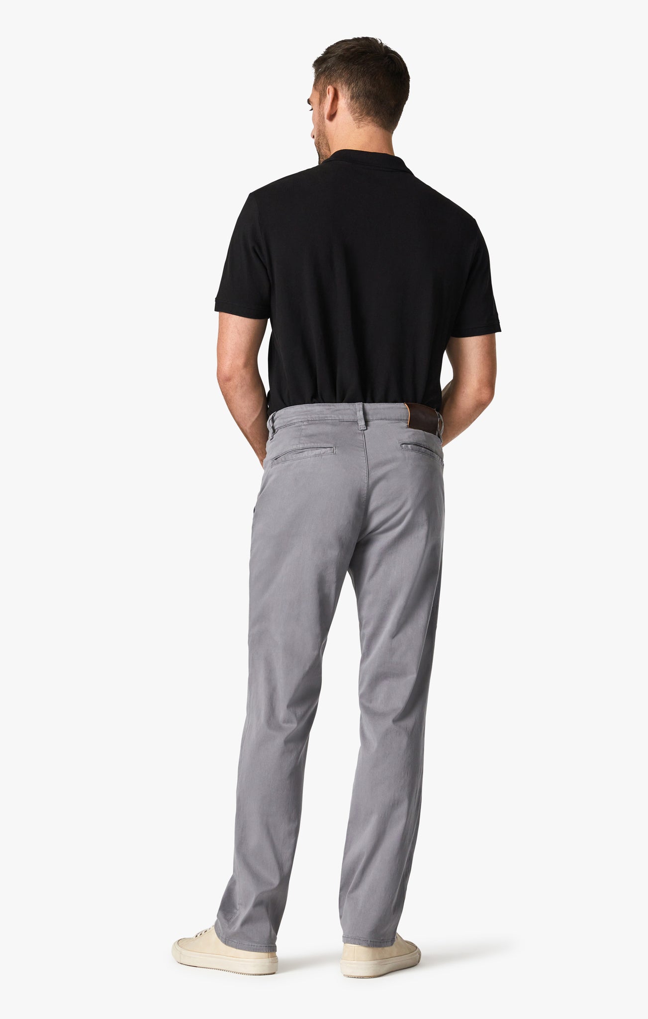 Charisma Relaxed Straight Chino Pants in Shark Twill-34-SHARK-34 HERITAGE-Levy's Clothier