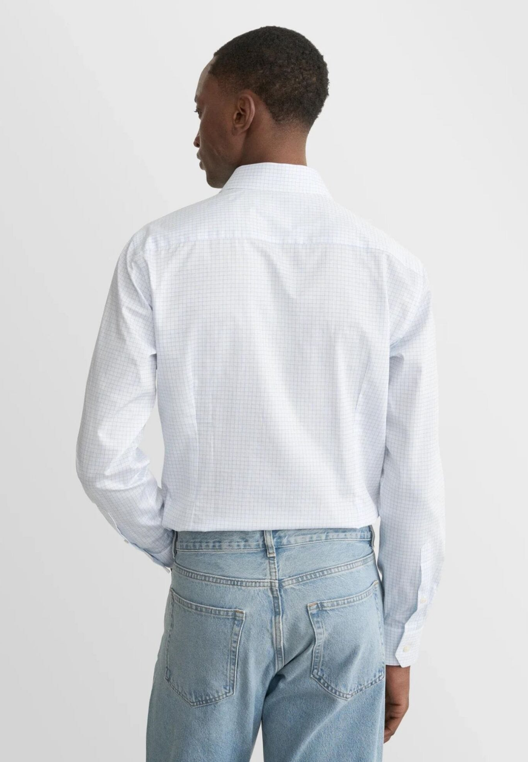 Contemporary Fit Shirt Checkered - Bright Blue-15.5-BRIGHT BLUE-ETON OF SWEDEN-Levy's Clothier