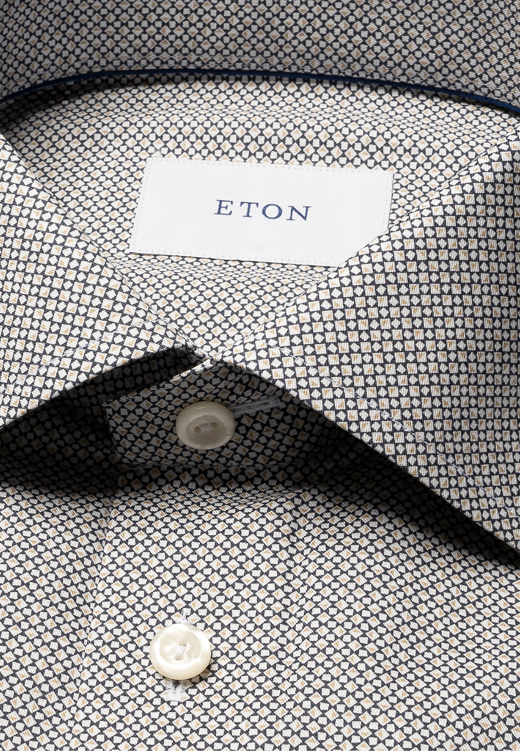 Signature Twill Shirt - Micro Print-15.5-MICRO PRINT-ETON OF SWEDEN-Levy's Clothier