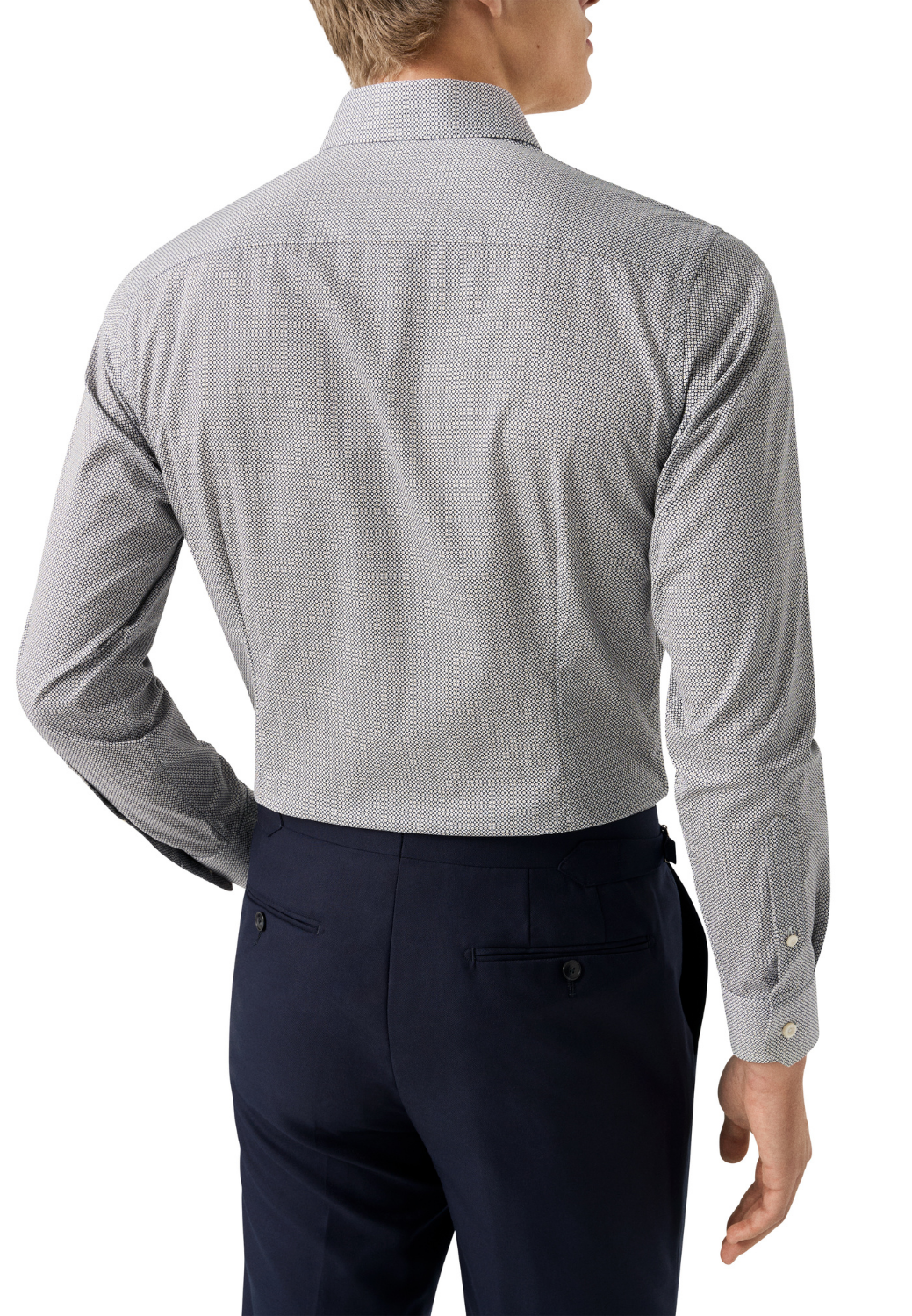 Signature Twill Shirt - Micro Print-15.5-MICRO PRINT-ETON OF SWEDEN-Levy's Clothier