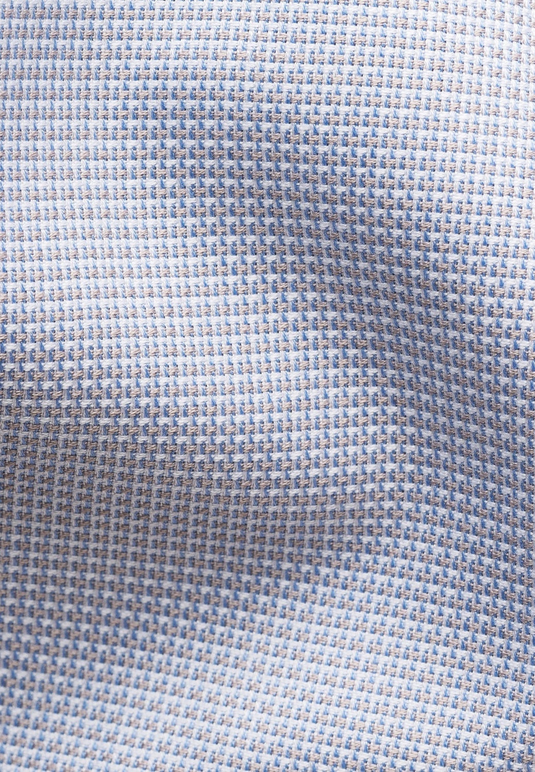 Semi Solid Dobby Contemporary Fit Dress Shirt -Gray/Blue-15.5-GREY/BLUE-ETON OF SWEDEN-Levy's Clothier