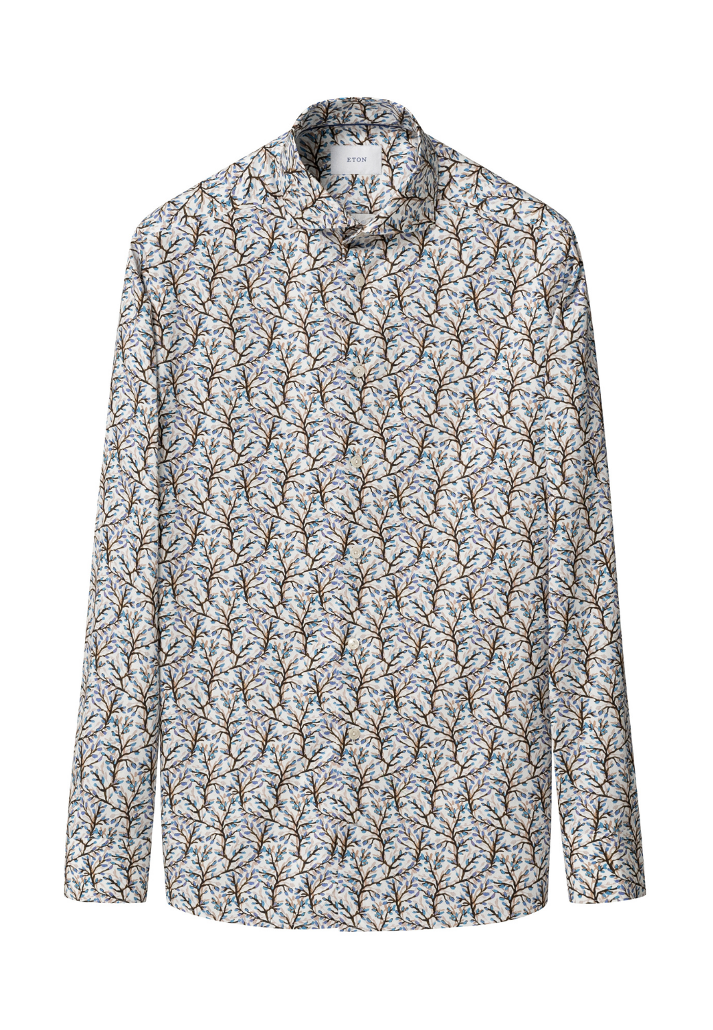 Floral Print Shirt-15.5-FLORAL-ETON OF SWEDEN-Levy's Clothier