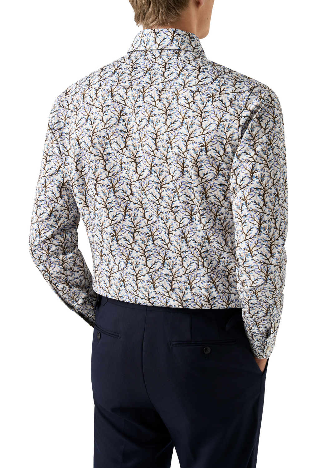 Floral Print Shirt-15.5-FLORAL-ETON OF SWEDEN-Levy's Clothier