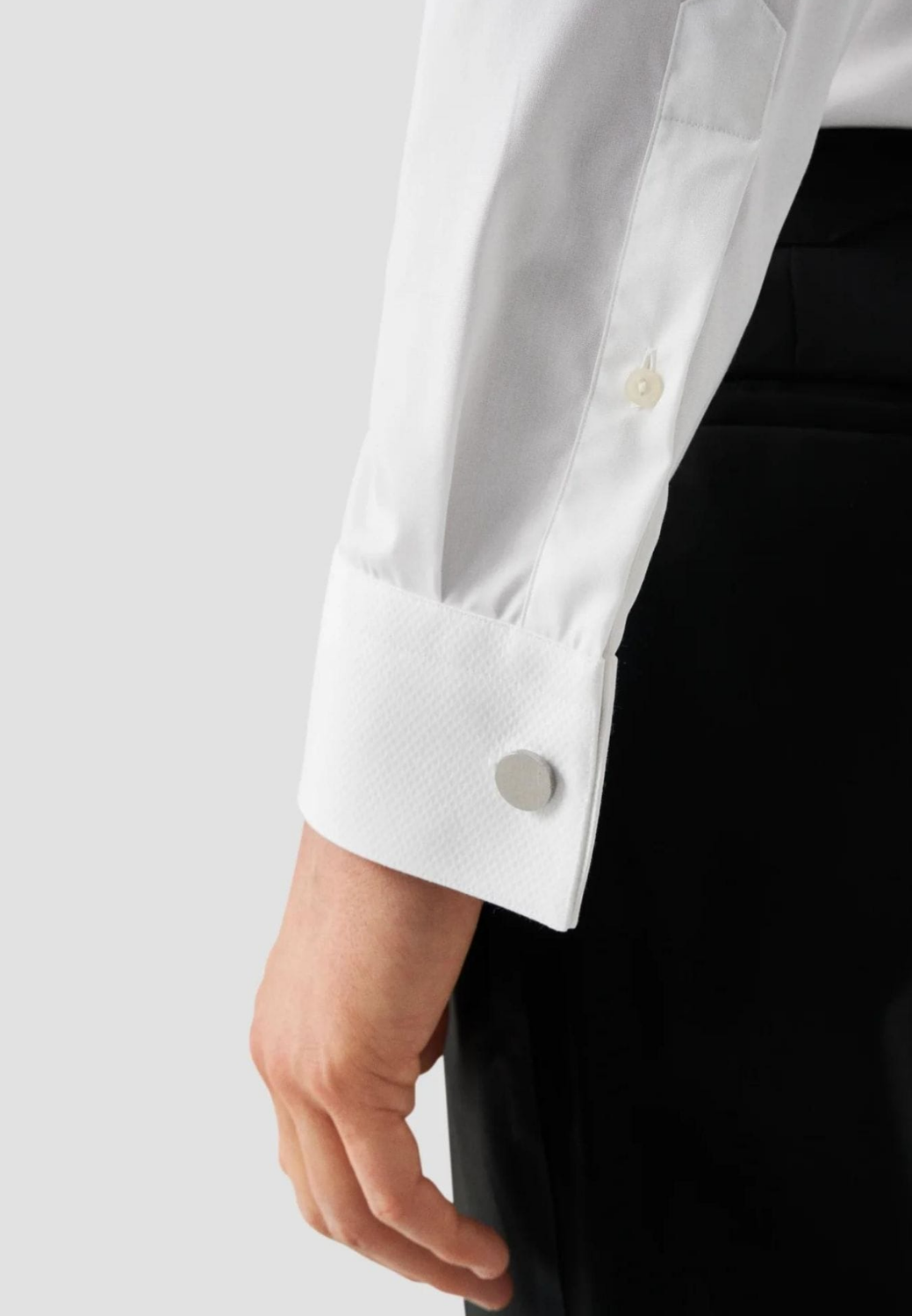 Contemporary Fit Gala Shirt - White-15.5-WHITE-ETON OF SWEDEN-Levy's Clothier