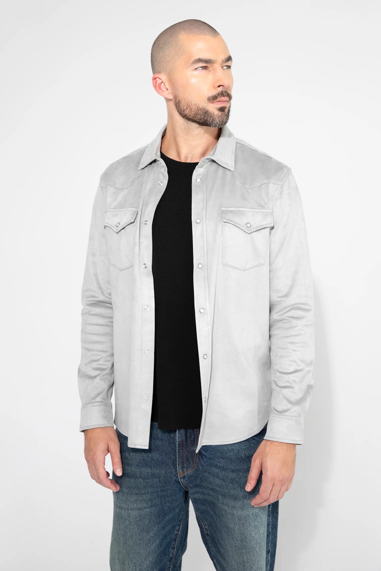 Eastwood Button Down Shirt Steel
