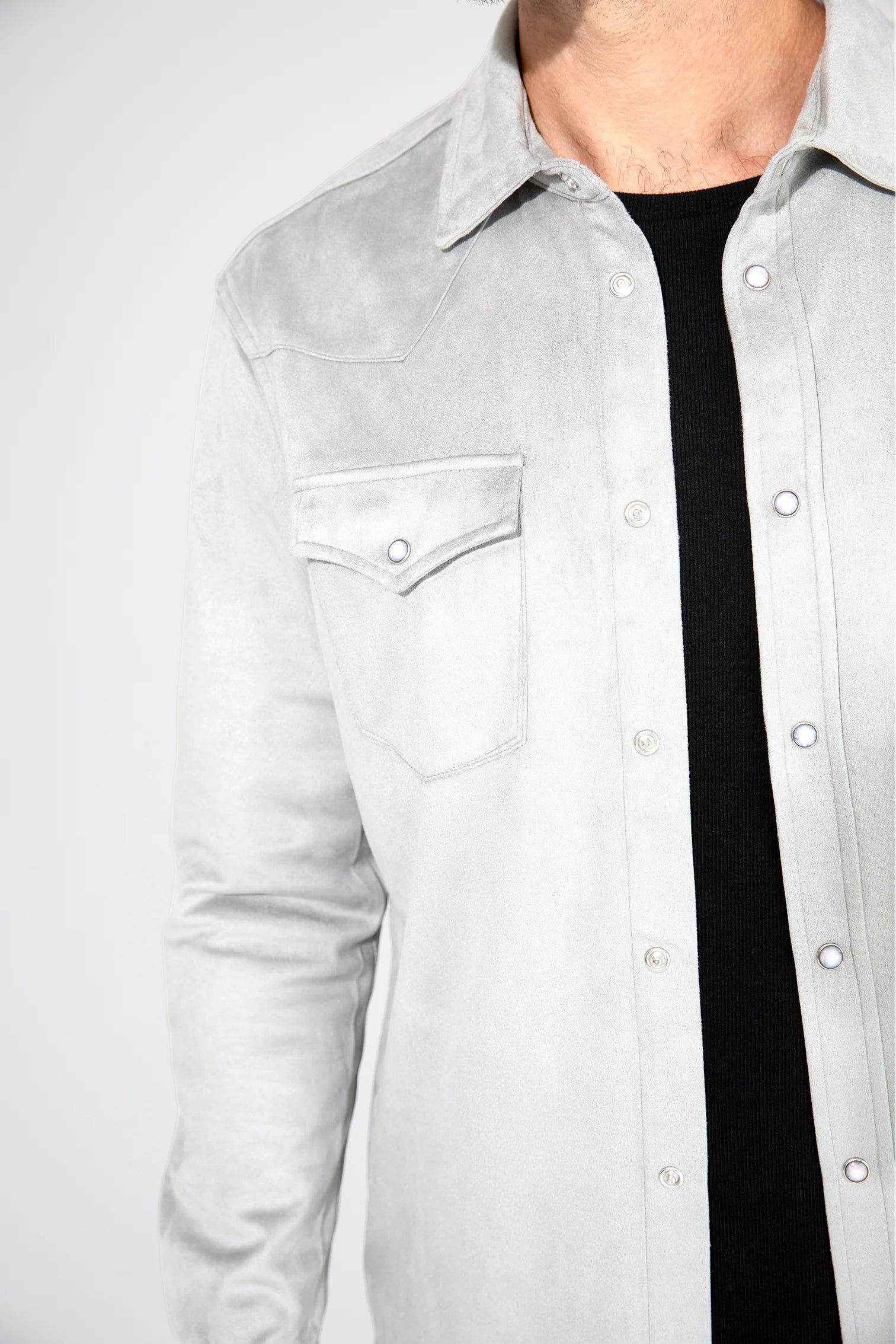 Eastwood Button Down Shirt Steel