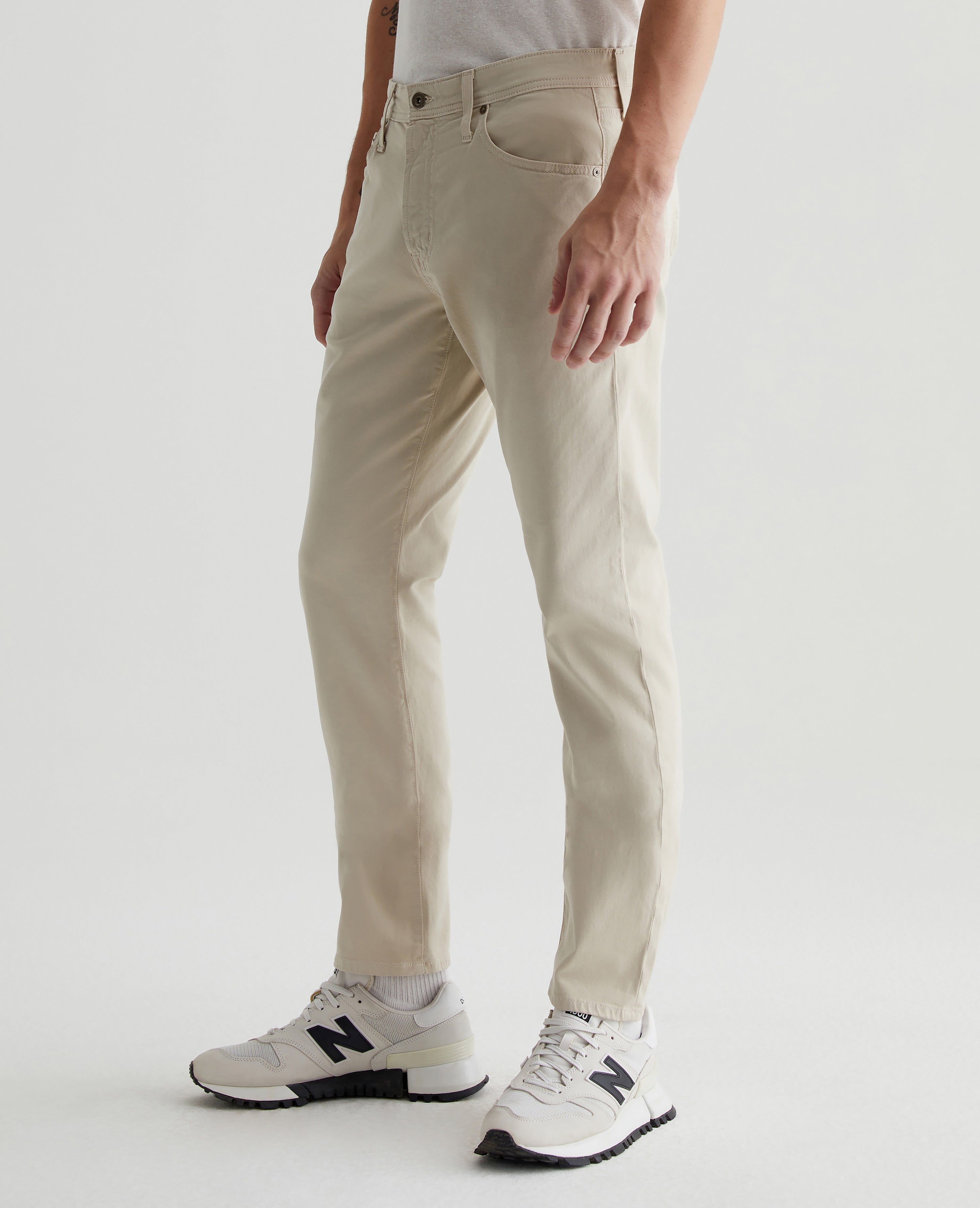 Everett SUD Sueded Slim Straight Men's Pants-32-DESERT STONE-AG JEANS-Levy's Clothier