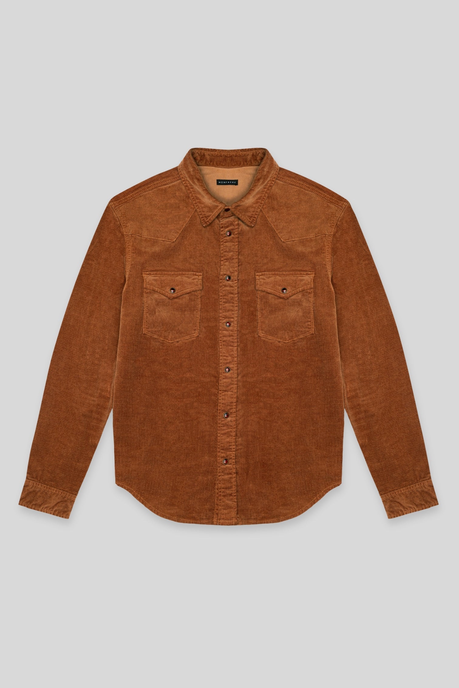 Eastwood Needle Cord Western Shirt Jacket – Saddle-Saddle-XS-MONFRÈRE-Levy's Clothier