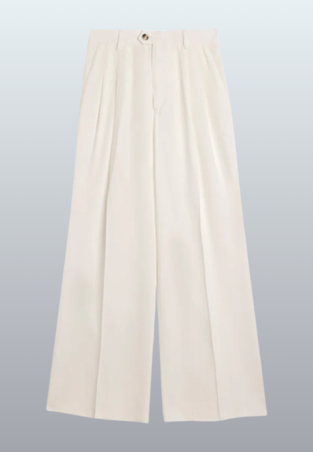 Sand - Dori Super Wide Pants - Pure White | Levy's Nashville