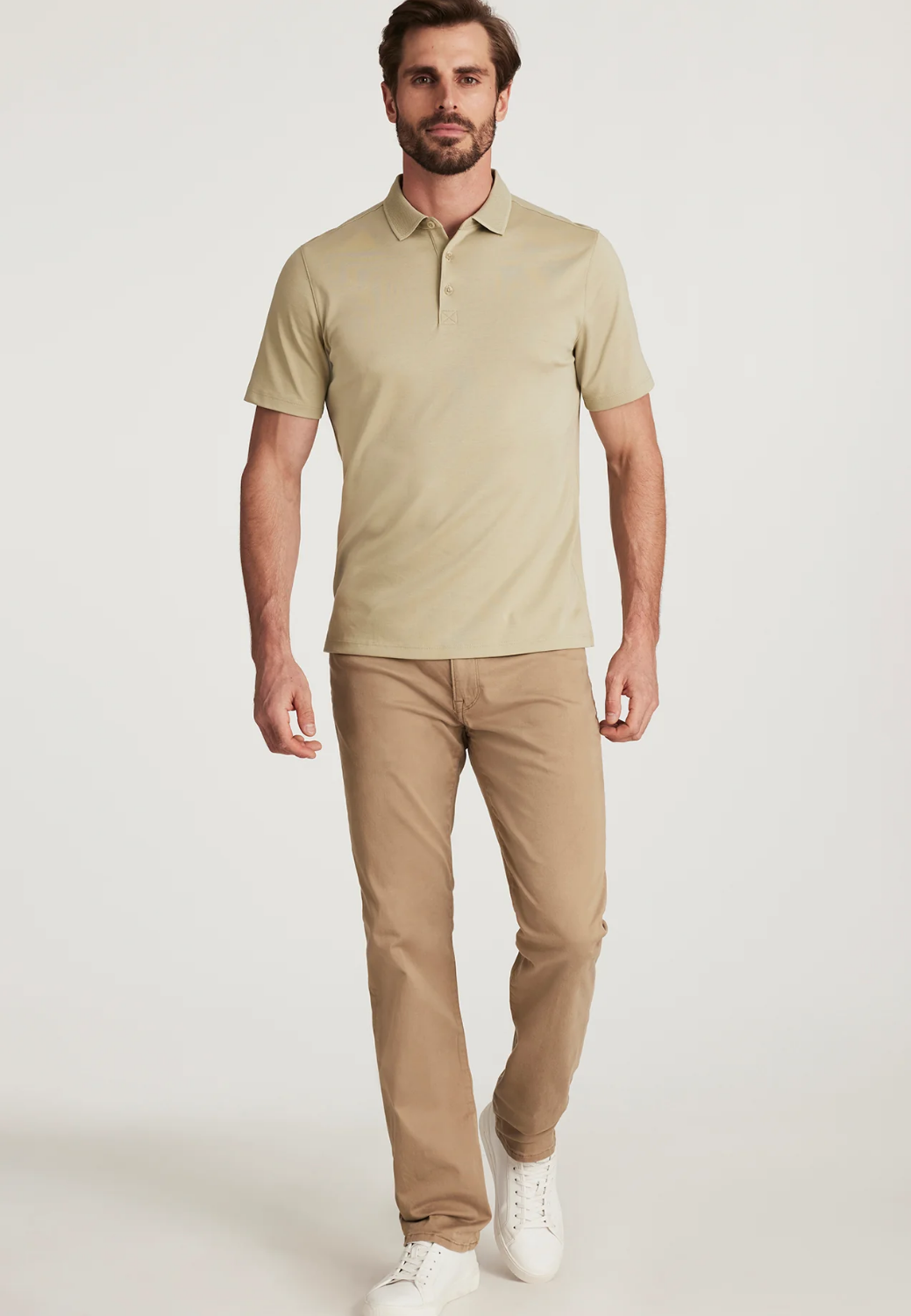 Courage Straight Leg Pants | Khaki Twill