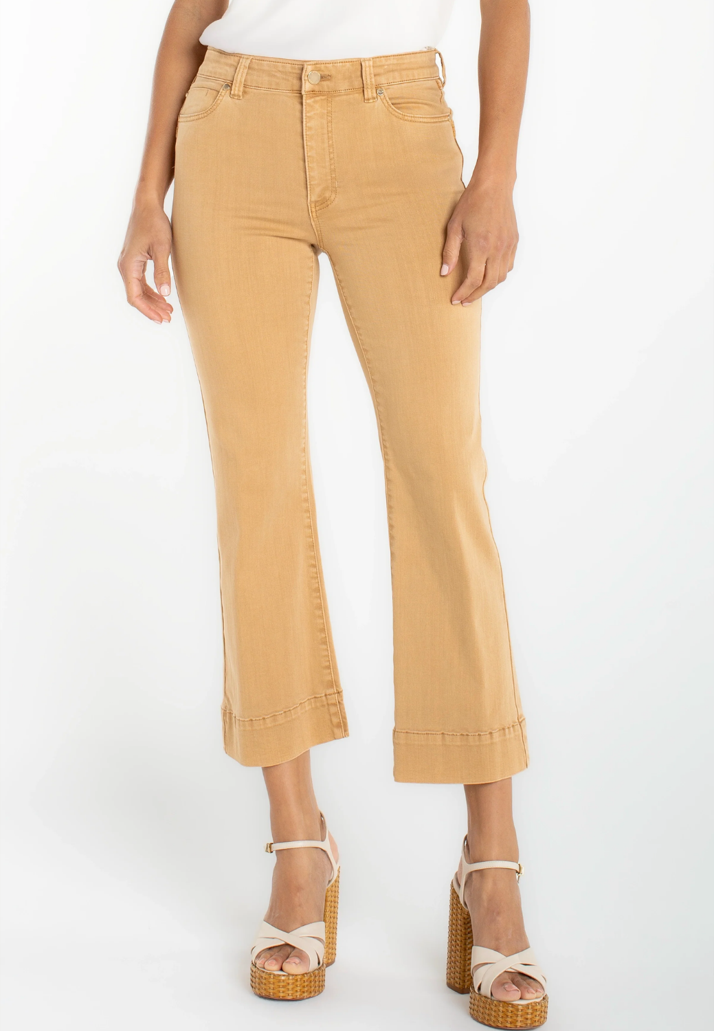 Hannah Crop Flare Hugger