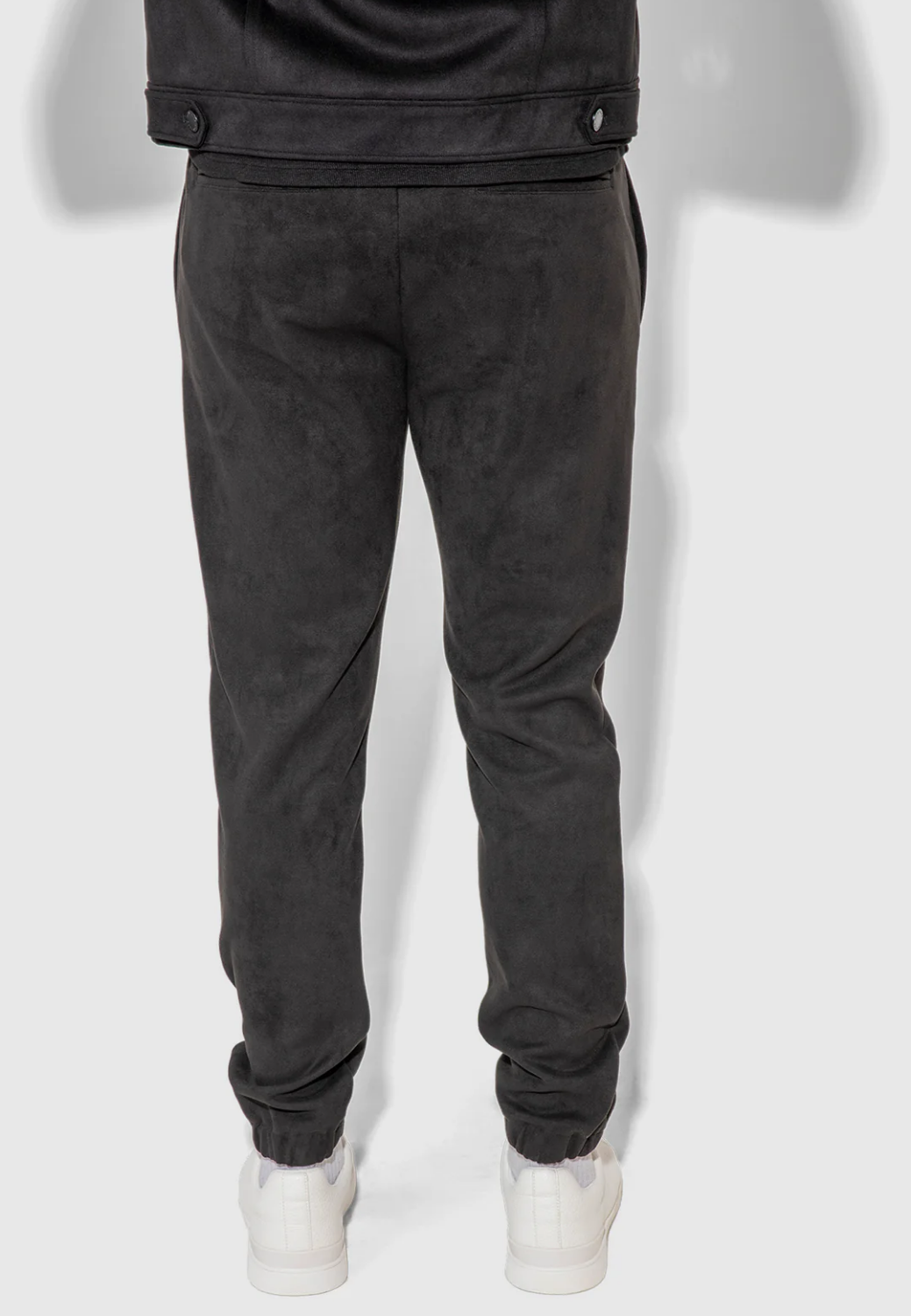 Monfrere Noah Slim Jogger - Butter Suede Noir-S-MONFRÈRE-Levy's Clothier