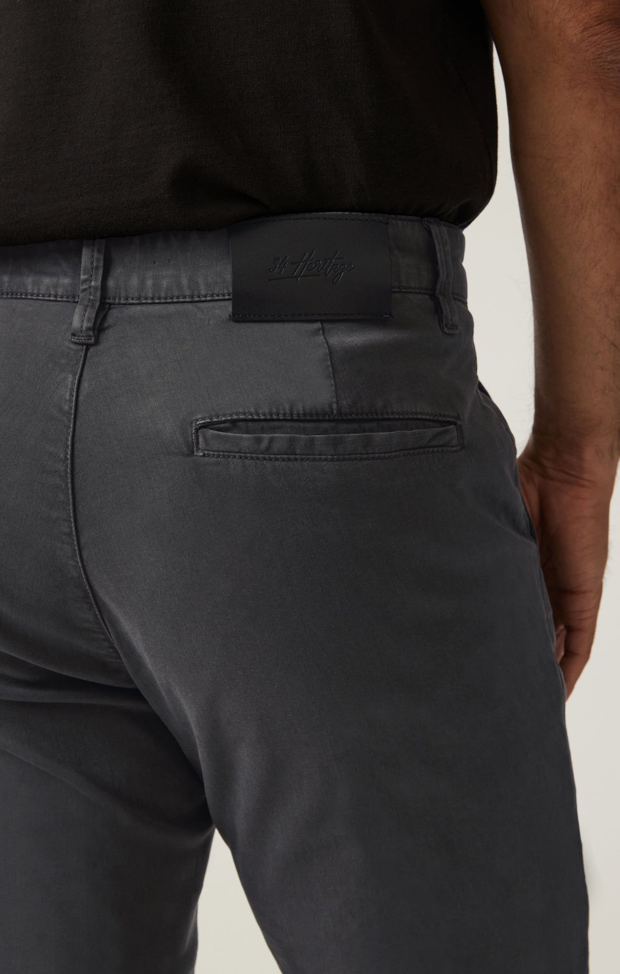 Charisma Relaxed Straight Chino in Ash Twill-33-32"-34 HERITAGE-Levy's Clothier