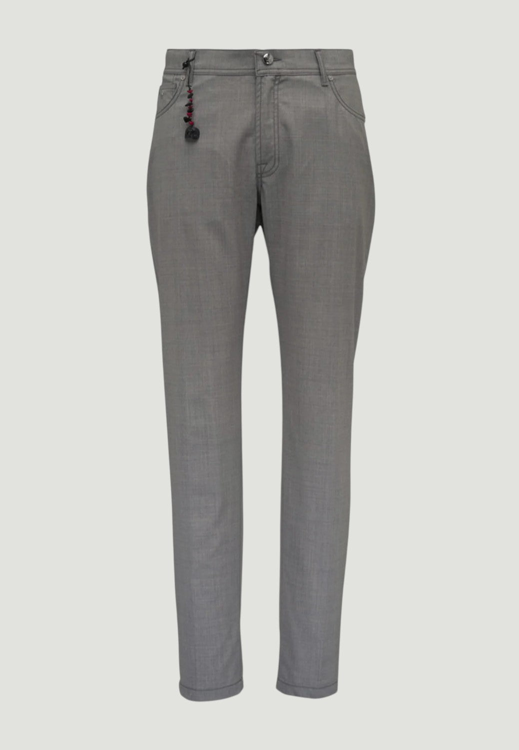 Nerano Cotton-Silk Micropiqué 5-Pocket Pant-32-GREY-MARCO PESCAROLO-Levy's Clothier