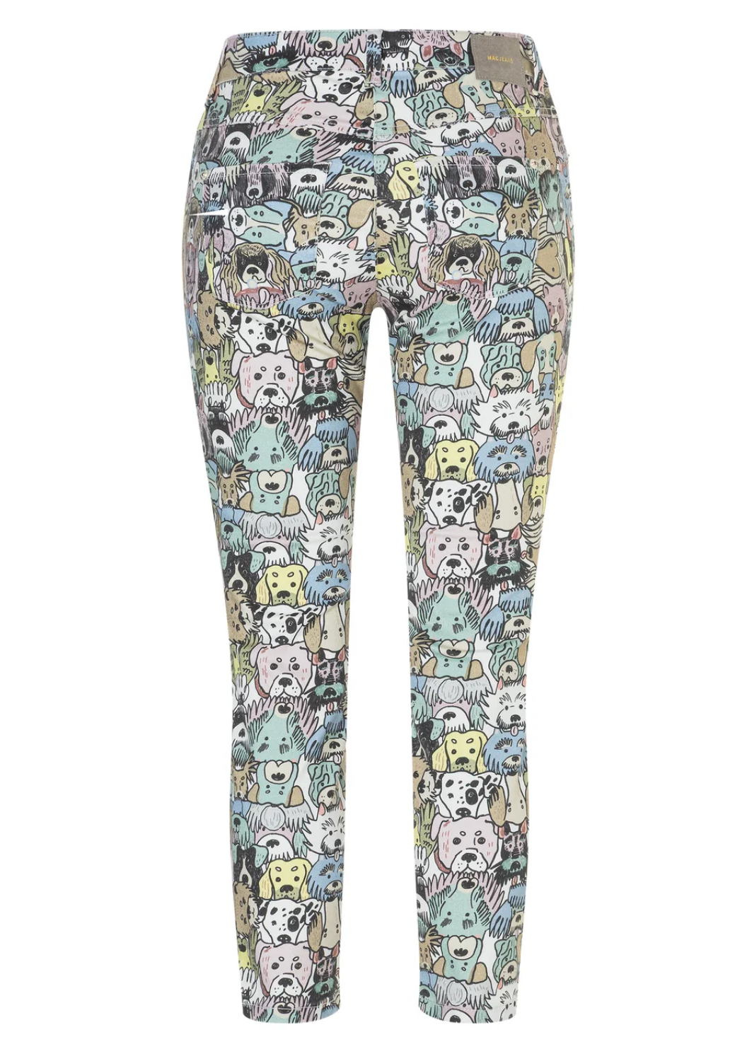 Dream Summer Slim Shaping Jeans - Colored Dog Print-2-MAC JEANS-Levy's Clothier