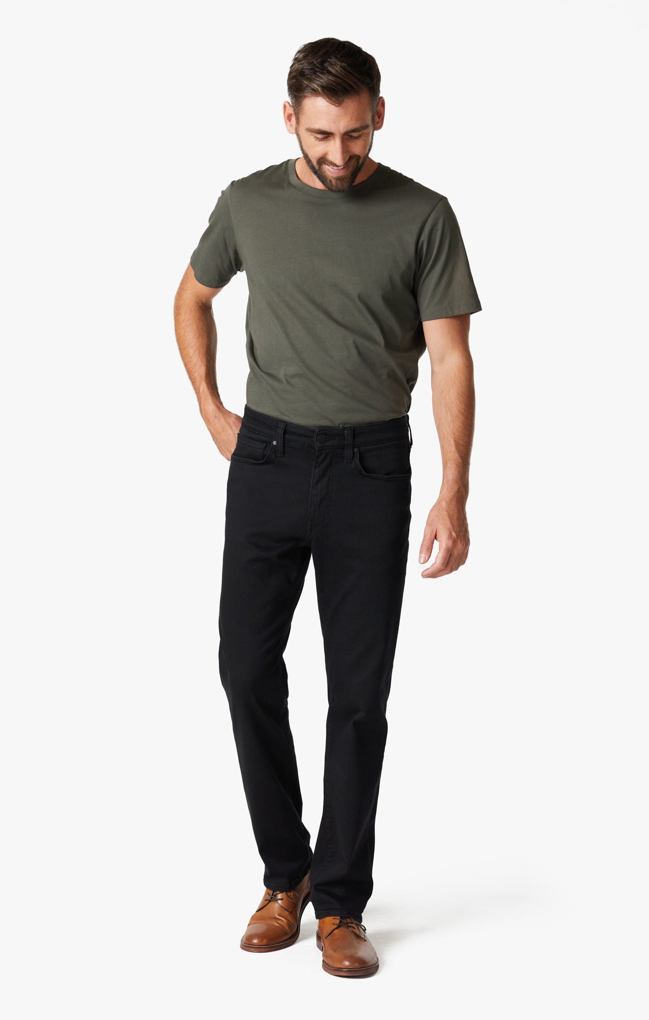 34 Heritage Charisma Relaxed Straight Leg Jeans - Black Urban-33-32"-34 HERITAGE-Levy's Clothier