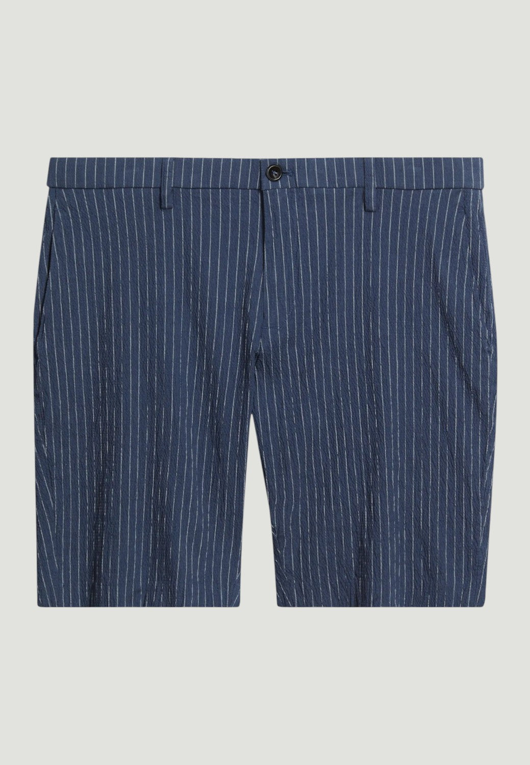 Oasis Seersucker Bermuda Shorts - Indigo-30-INDIGO-DEKE-Levy's Clothier