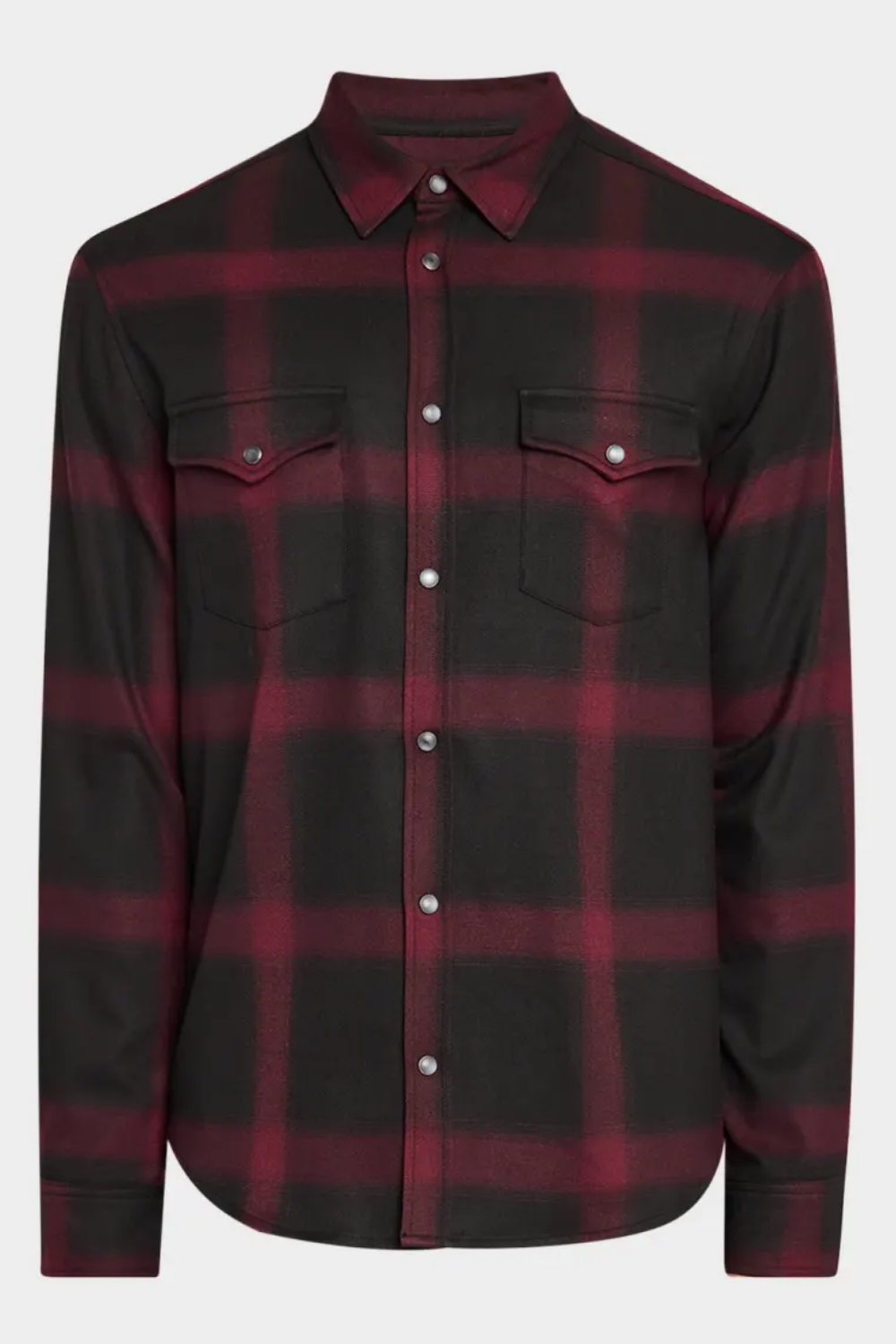 Monfrere Eastwood Western Shirt - Plaid Oxblood-S-OXBLOOD-MONFRÈRE-Levy's Clothier