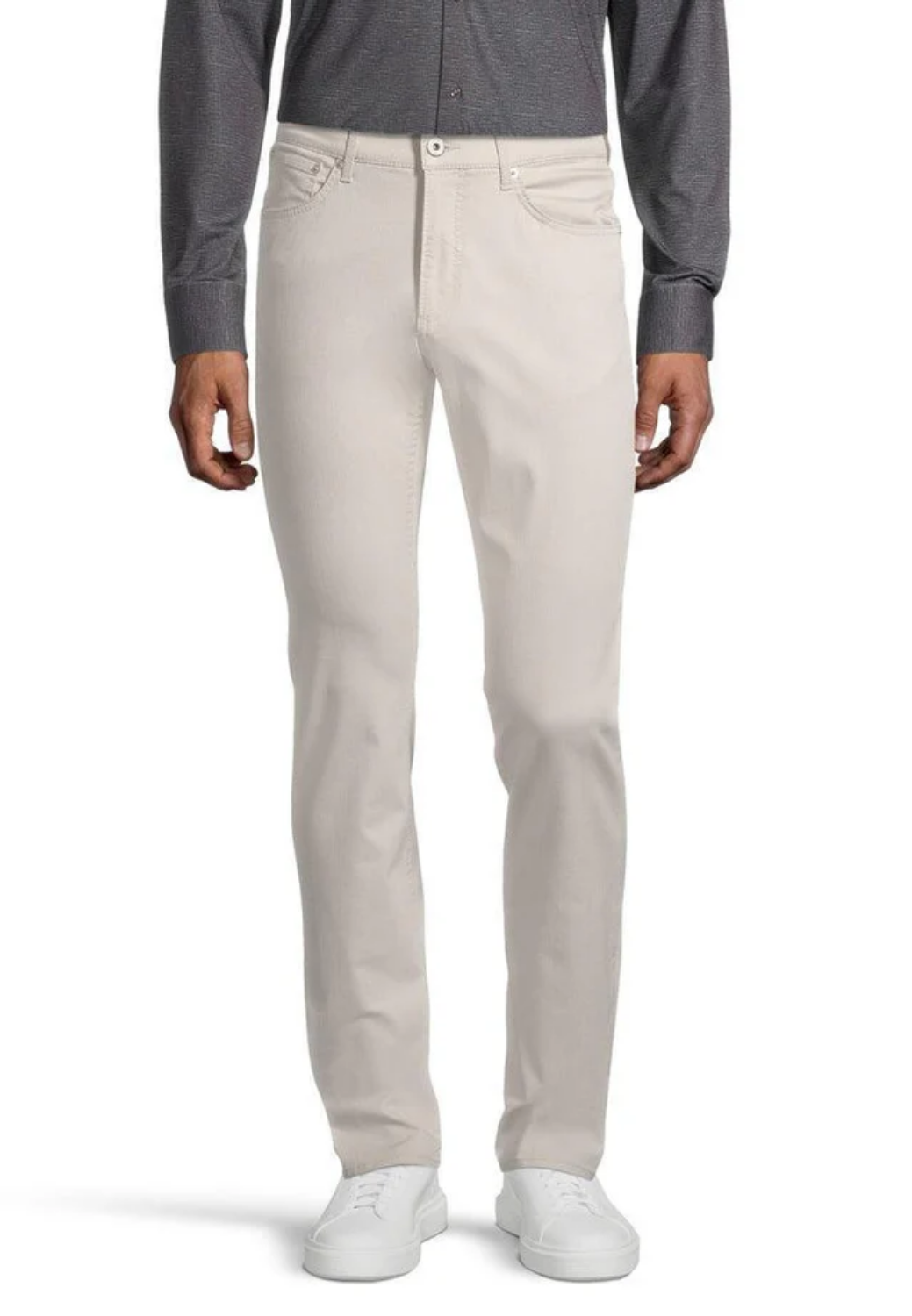 Chuck Hi-Flex Light Modern Fit Trouser-31-PAPER-BRAX TROUSERS-Levy's Clothier