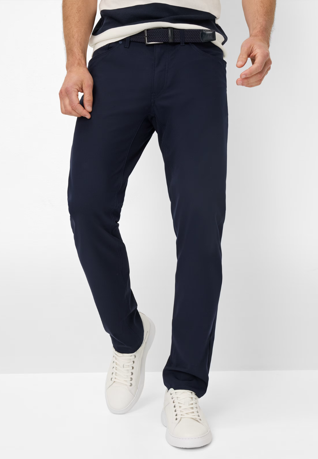 Chuck Ceramica Modern Fit 5 Pocket Pants-32-ANTHRACITE-BRAX TROUSERS-Levy's Clothier