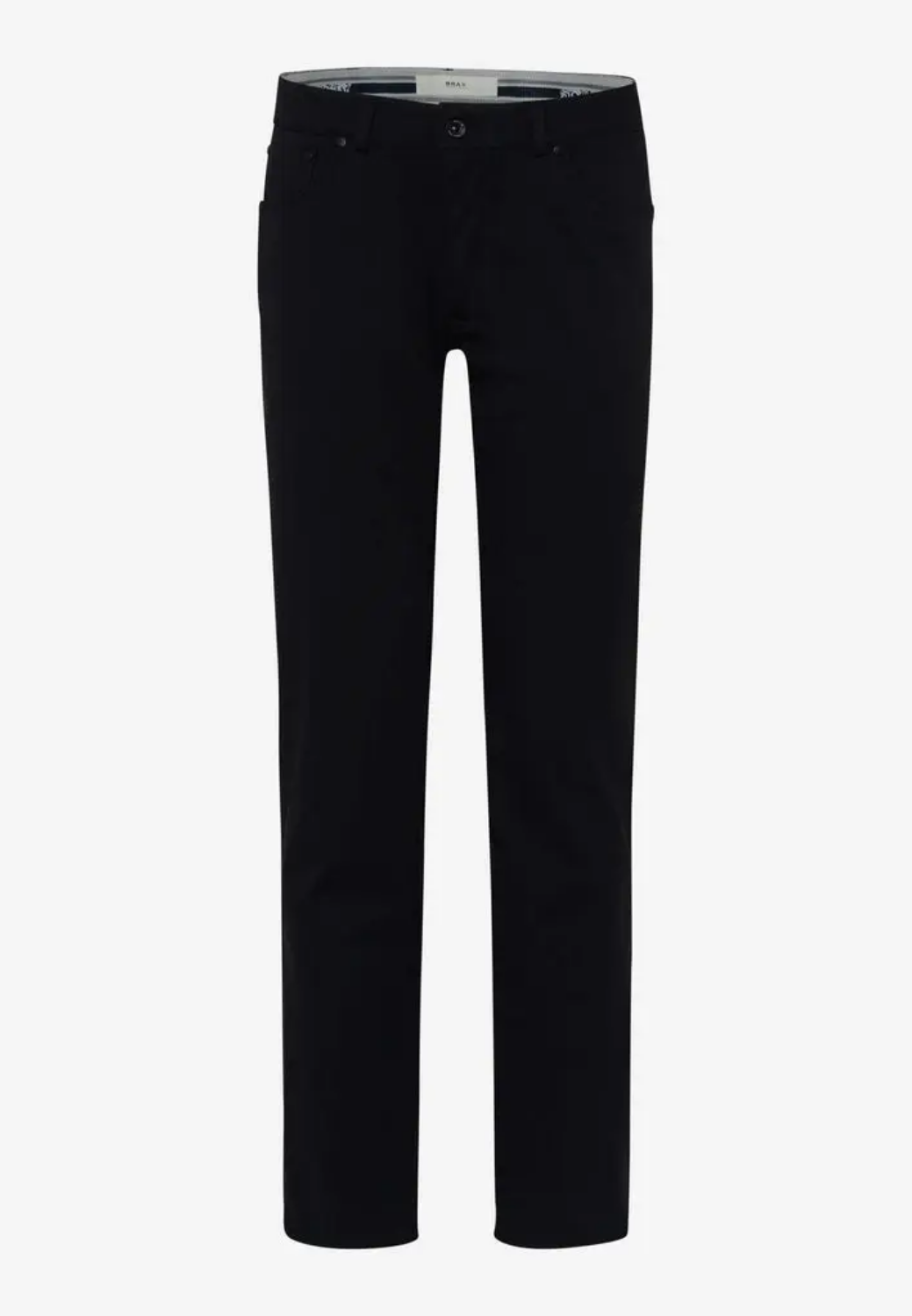 Chuck Lightweight Hi-Flex Jersey Pants-30-BLACK-BRAX TROUSERS-Levy's Clothier