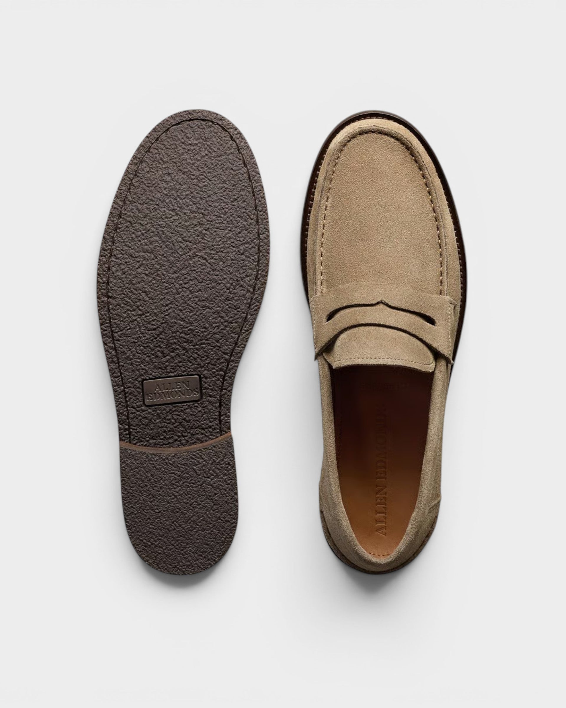 Sorrento Penny Loafer-7 M-Tobacco-Allen Edmonds-Levy's Clothier