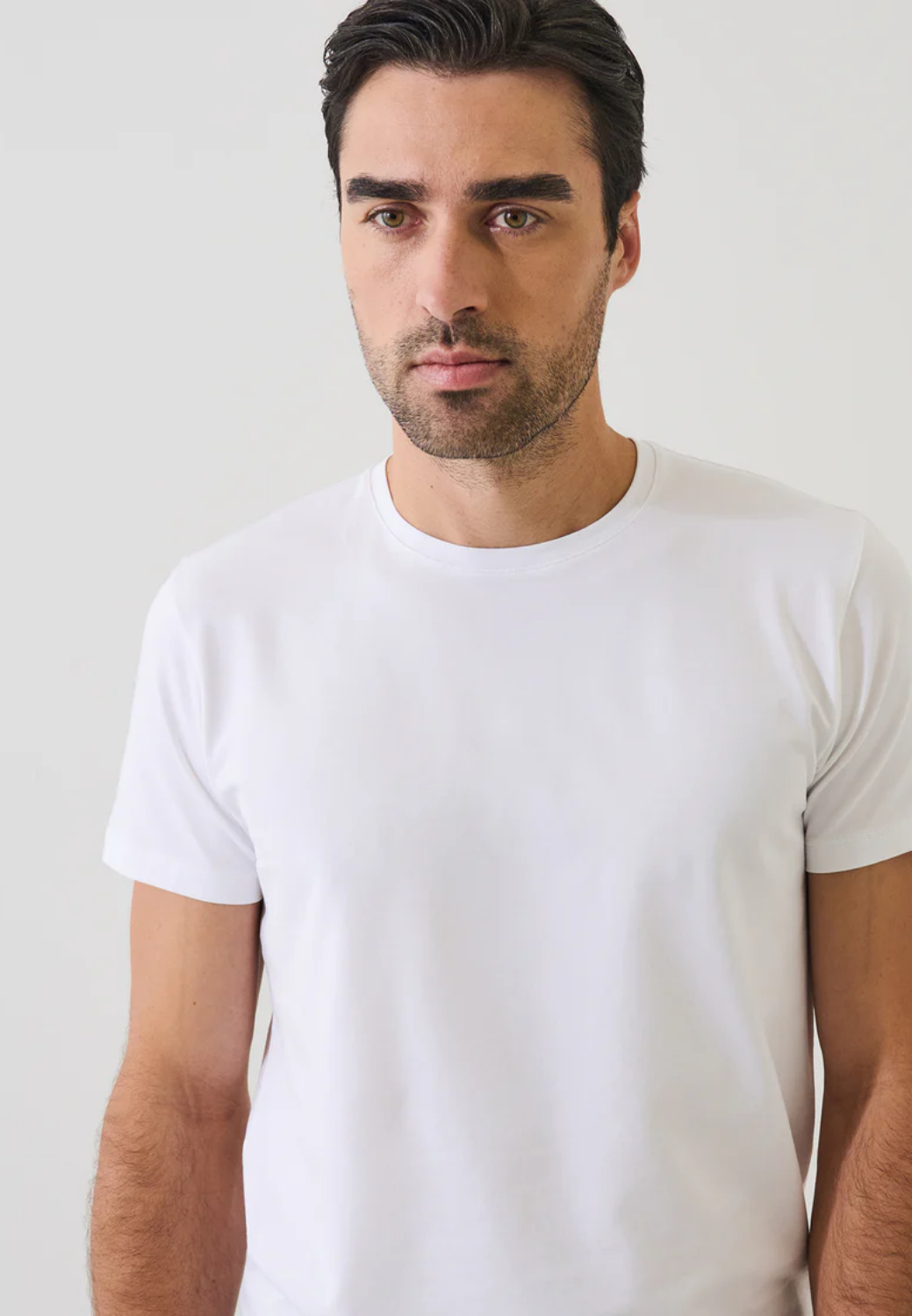 Iconic Pima cotton T-shirt-S-WHITE-PATRICK ASSARAF-Levy's Clothier