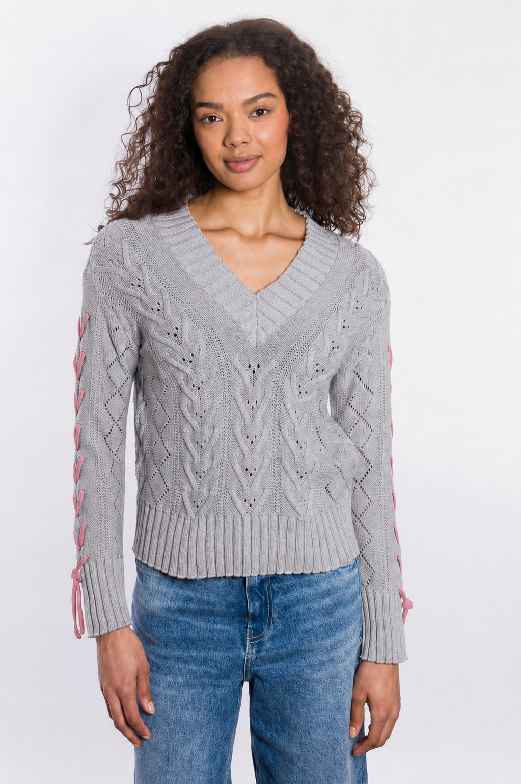 BRAIDED SLEEVE CABLE VEE