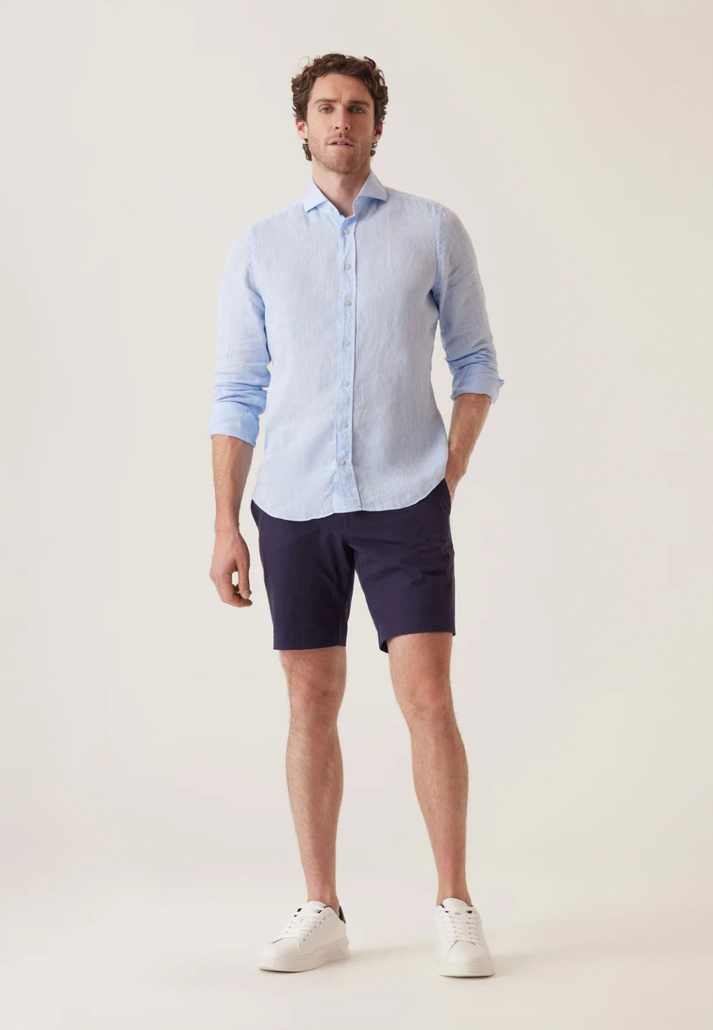 Galaxy Bermuda Ultra 4X Stretch Twill-31-BLACK NAVY-DEKE-Levy's Clothier
