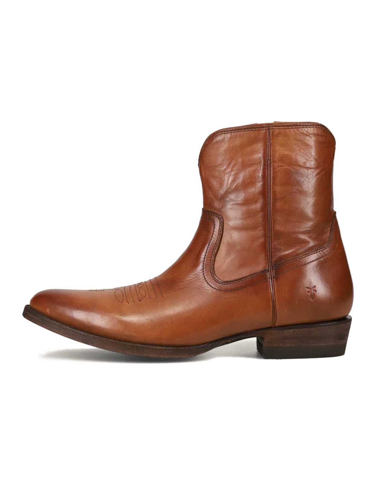 Austin Inside Zip Boot-7 M-Cognac-Frye Boot-Levy's Clothier