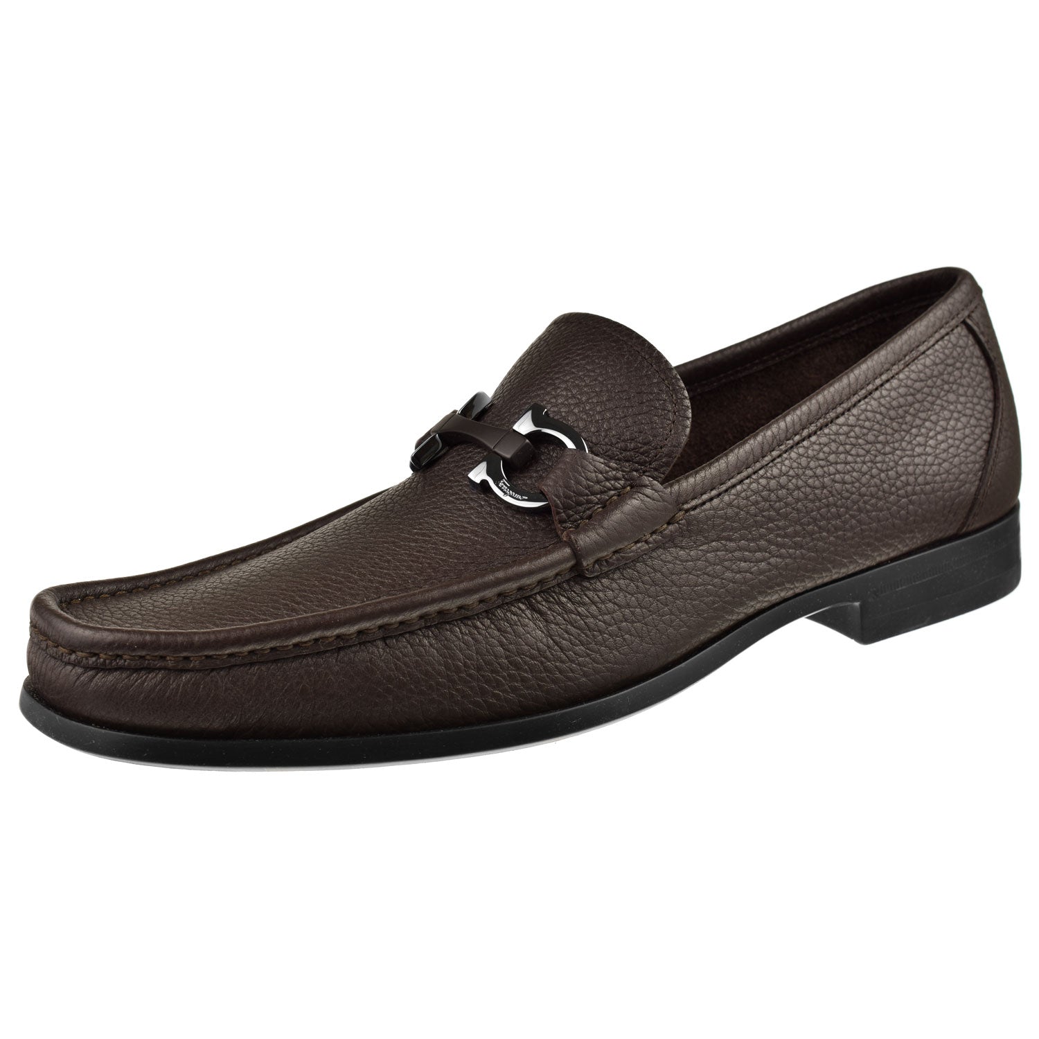 Grandioso Gancini Bit Loafer - Hickory