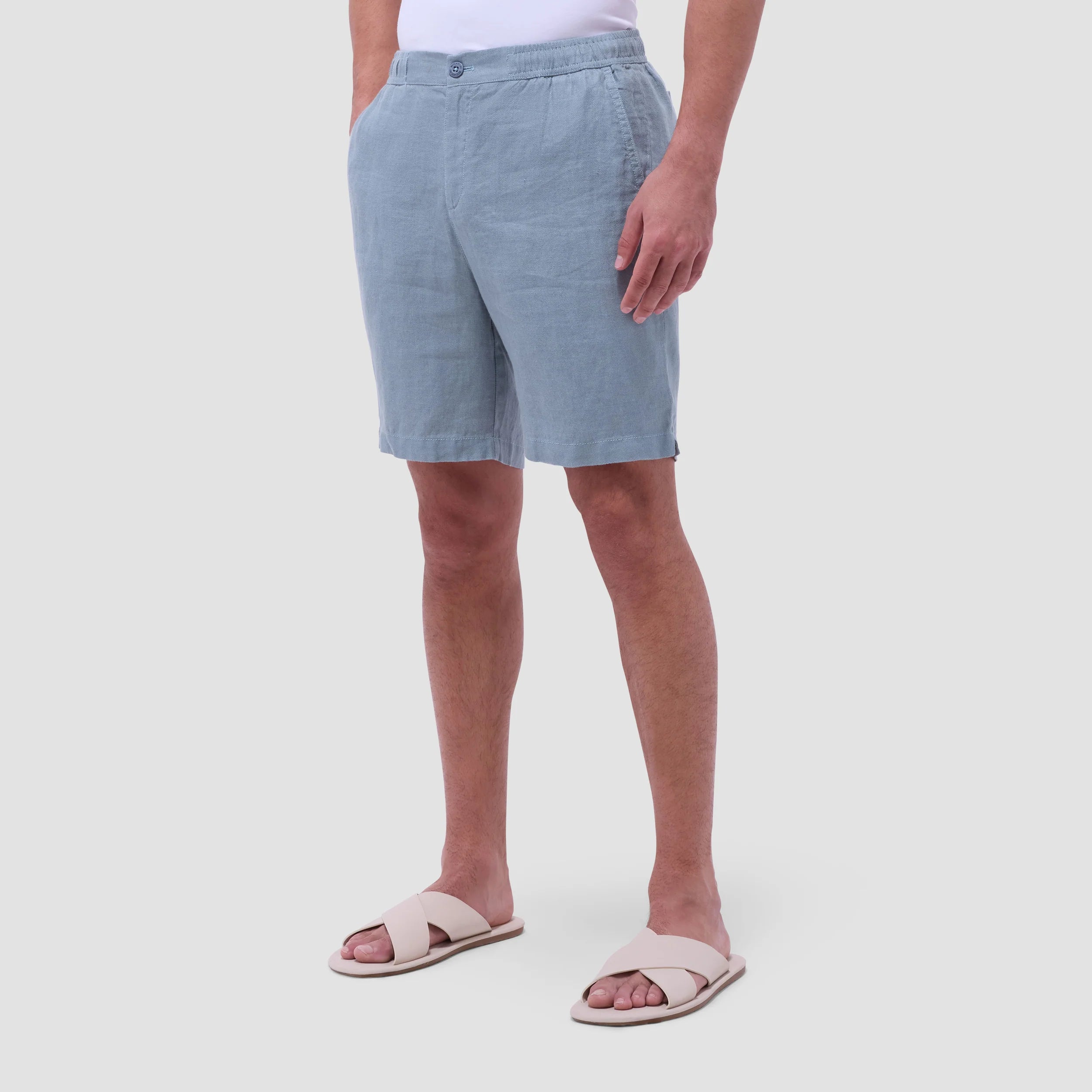 Linen Drawstring Shorts