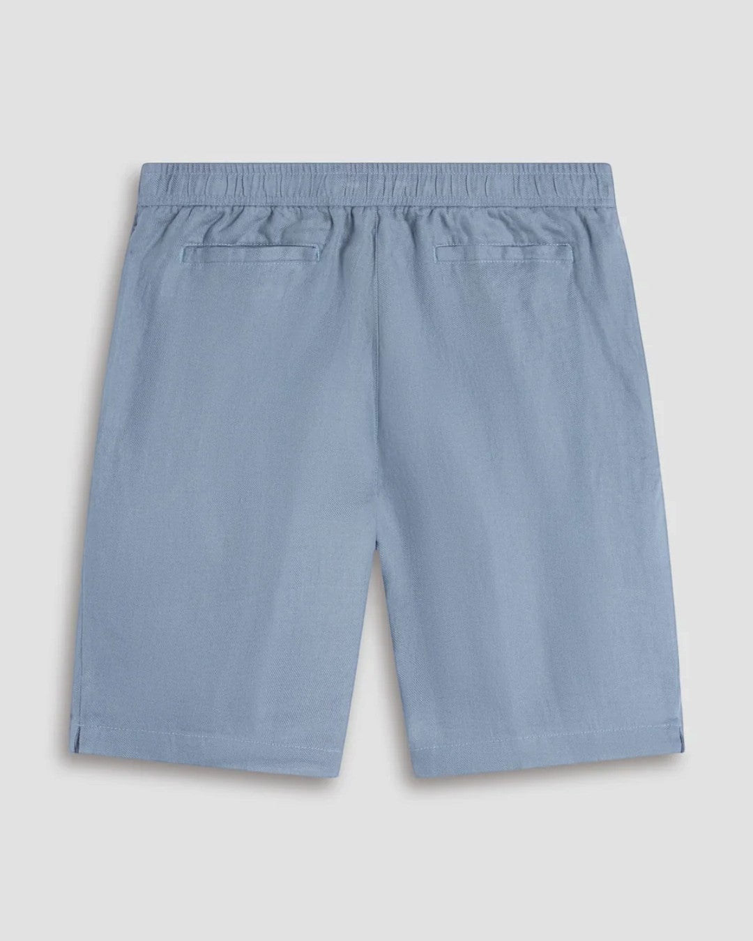 Linen Drawstring Shorts-S-WHITE-BUGATCHI-Levy's Clothier