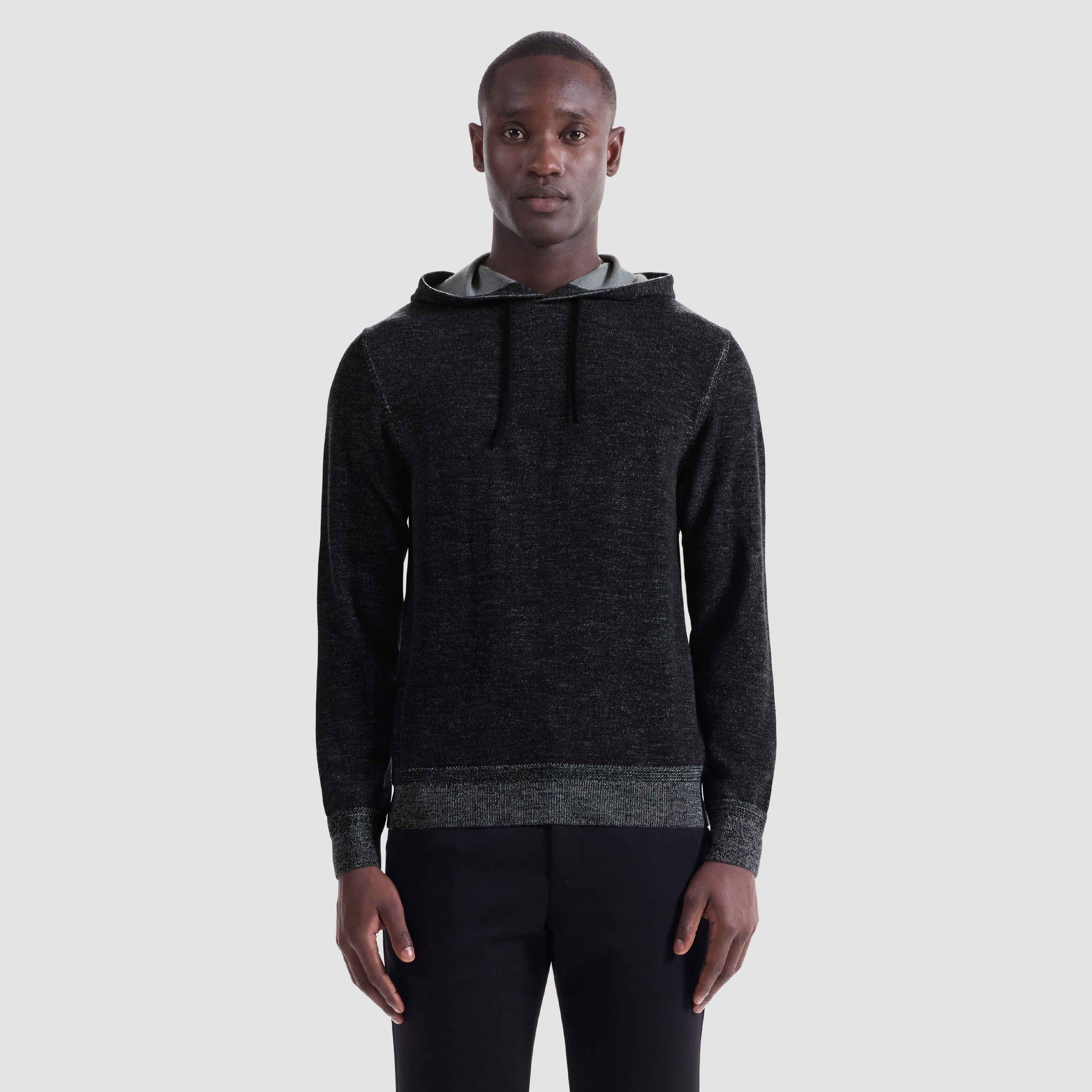 Melange Hoodie Sweater