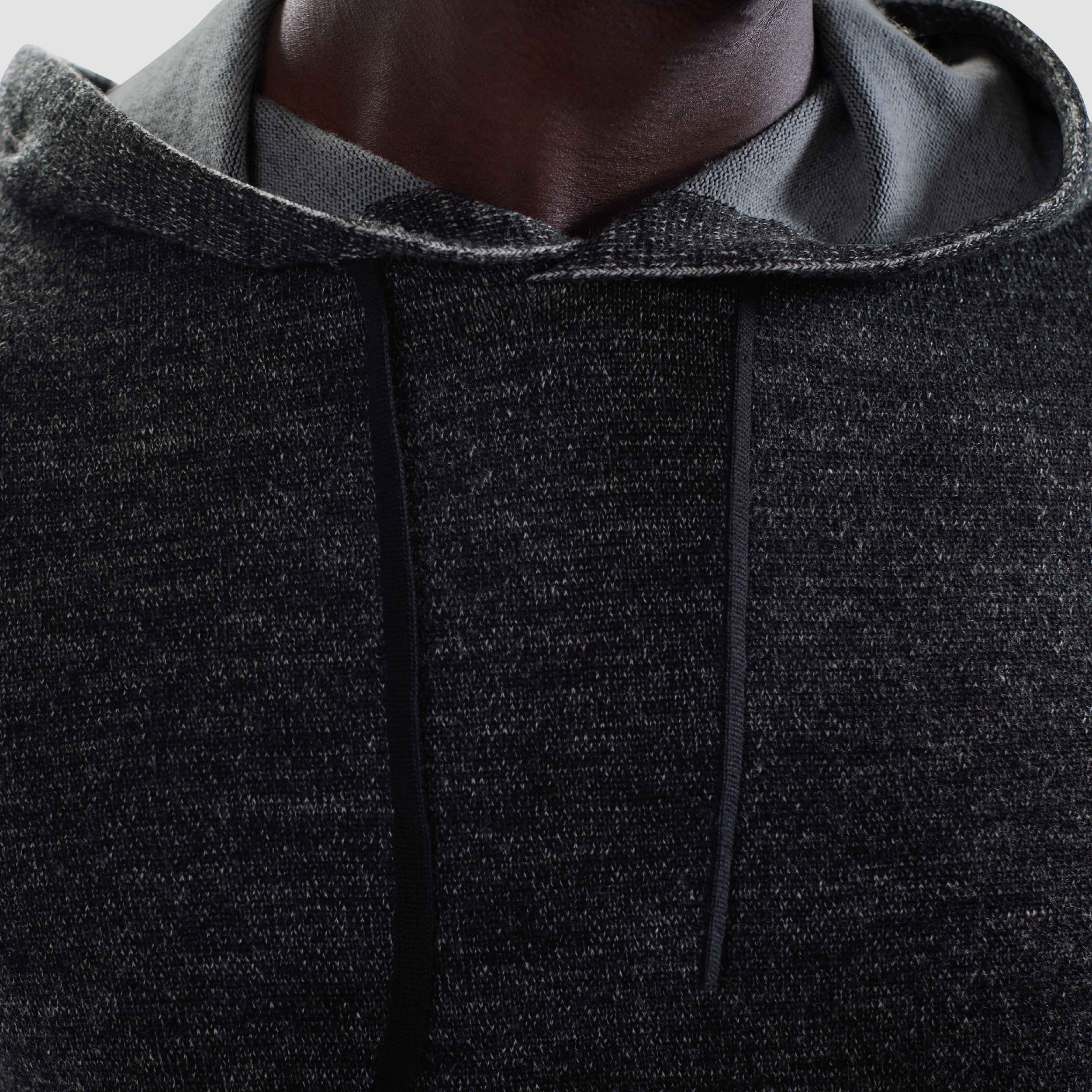 Melange Hoodie Sweater