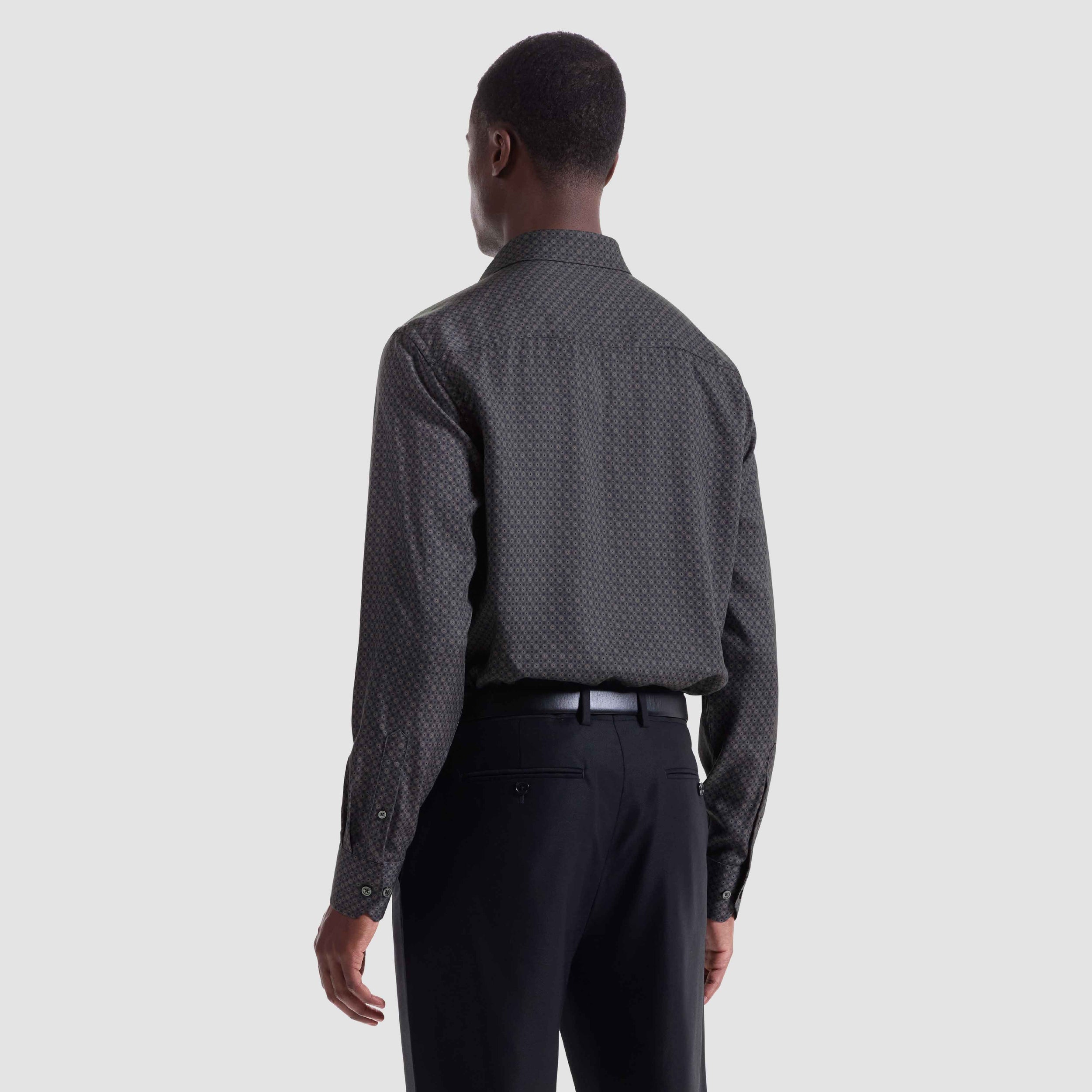 Axel Geometric Shirt-S-ANTHRACITE-BUGATCHI-Levy's Clothier