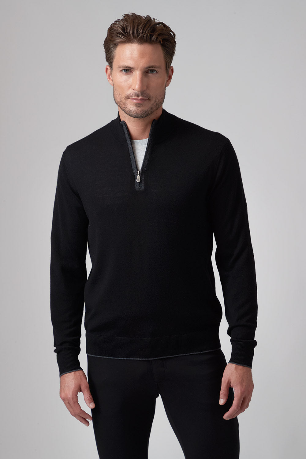 The Palmer Merino Zip Mock