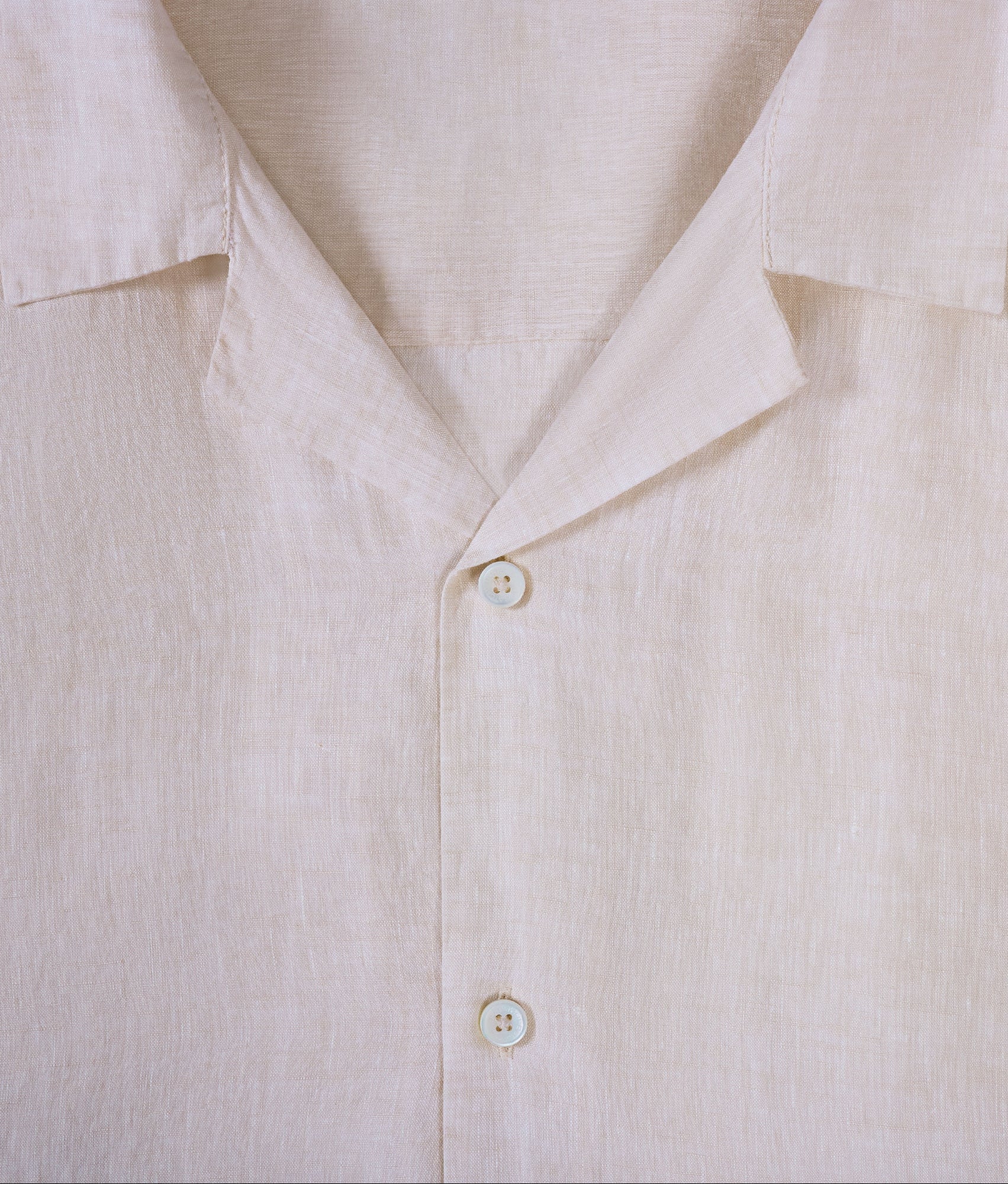 Jackson Solid Linen Camp Shirt