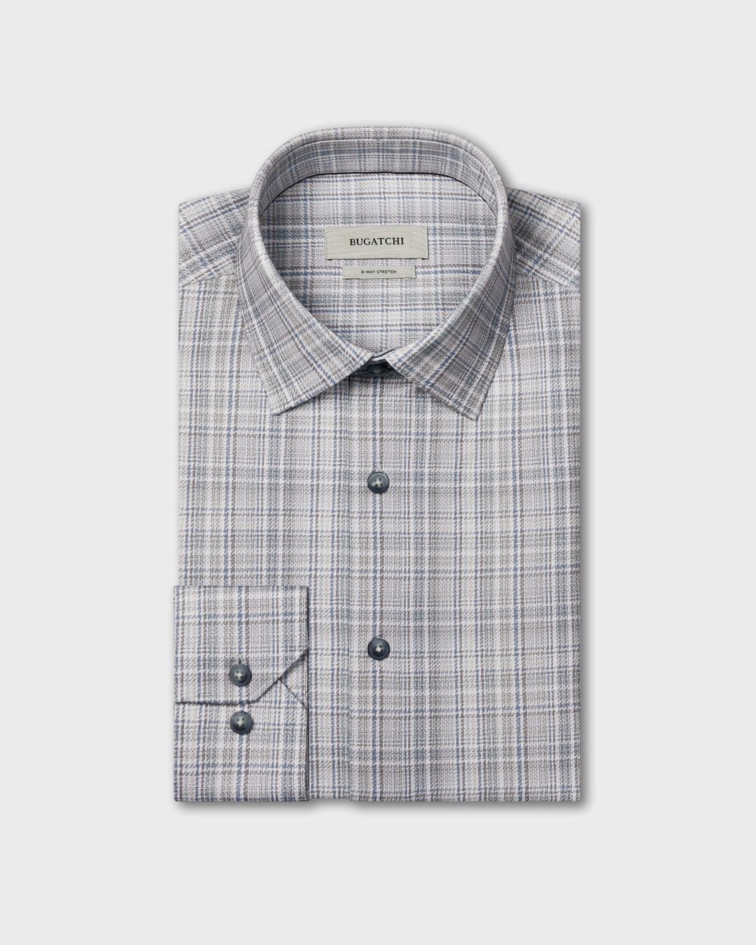 Bugatchi James OoohCotton Plaid Shirt - Seafoam-S-SEAFOAM-BUGATCHI-Levy's Clothier