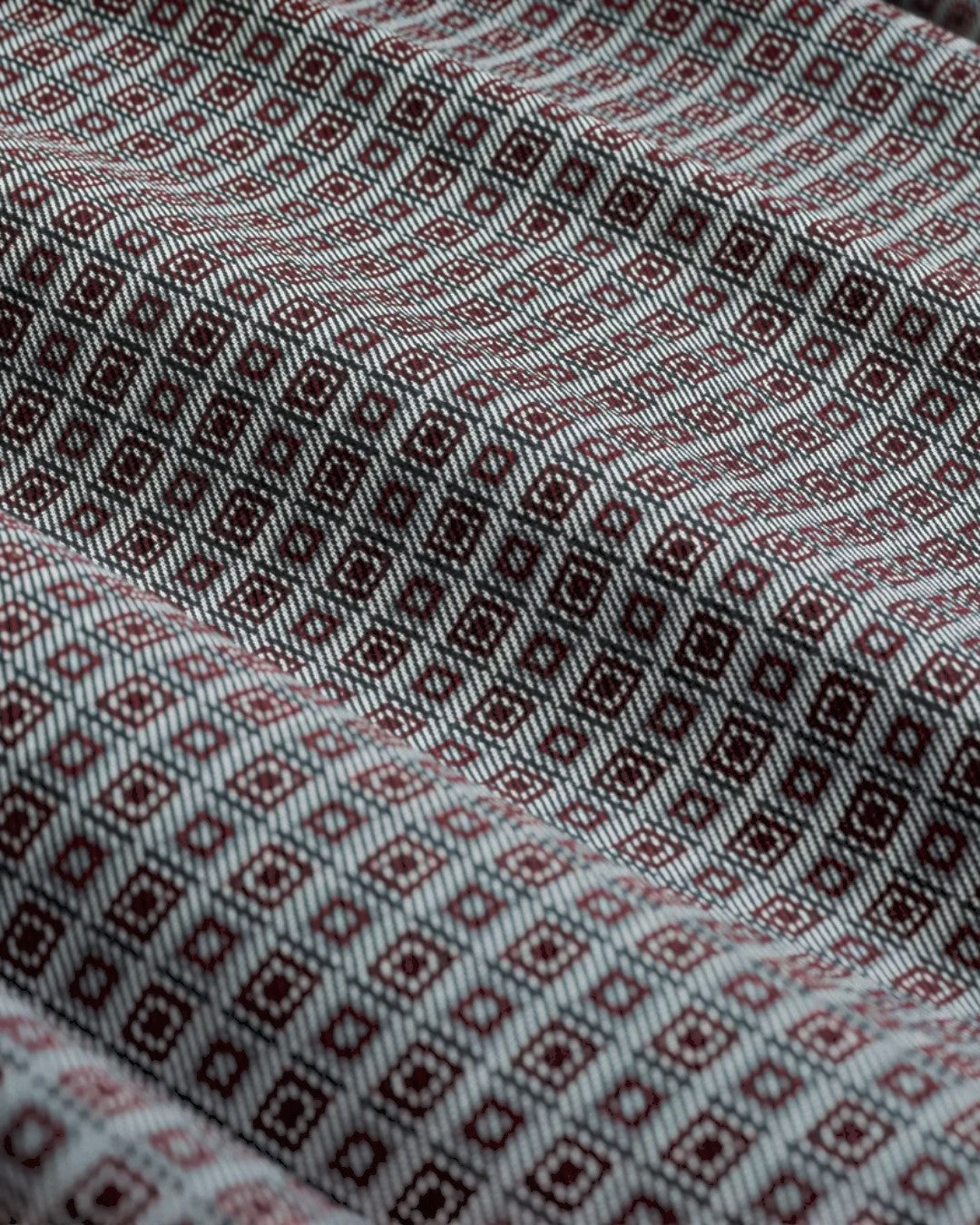 Bugatchi Devon OoohCotton Geometric Shirt - Black-M-BLACK-BUGATCHI-Levy's Clothier