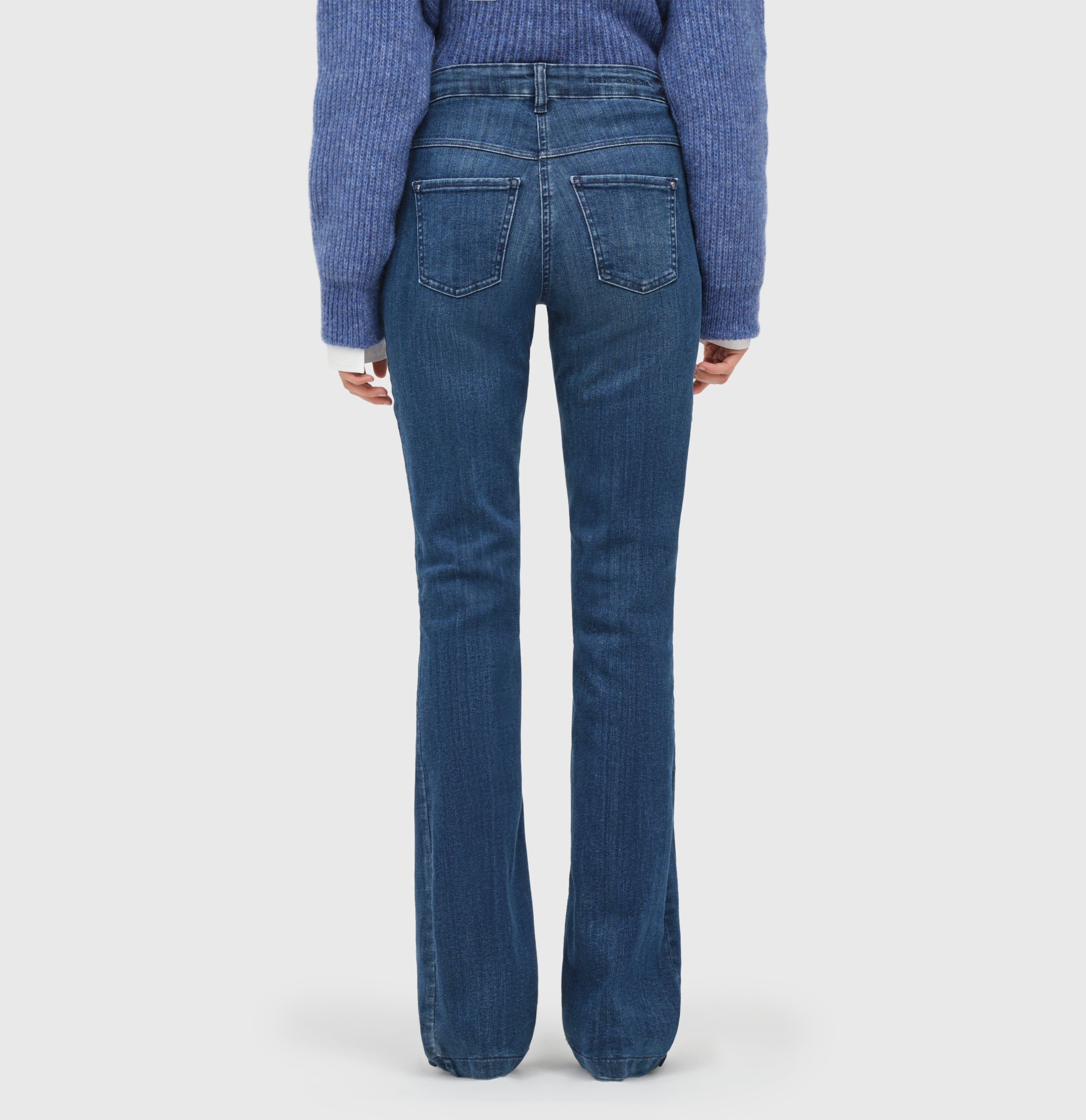 Dream Boot Authentic | Flared Fit Women's Denim-2-COBALT AUTHENTIC WASH-MAC JEANS-Levy's Clothier