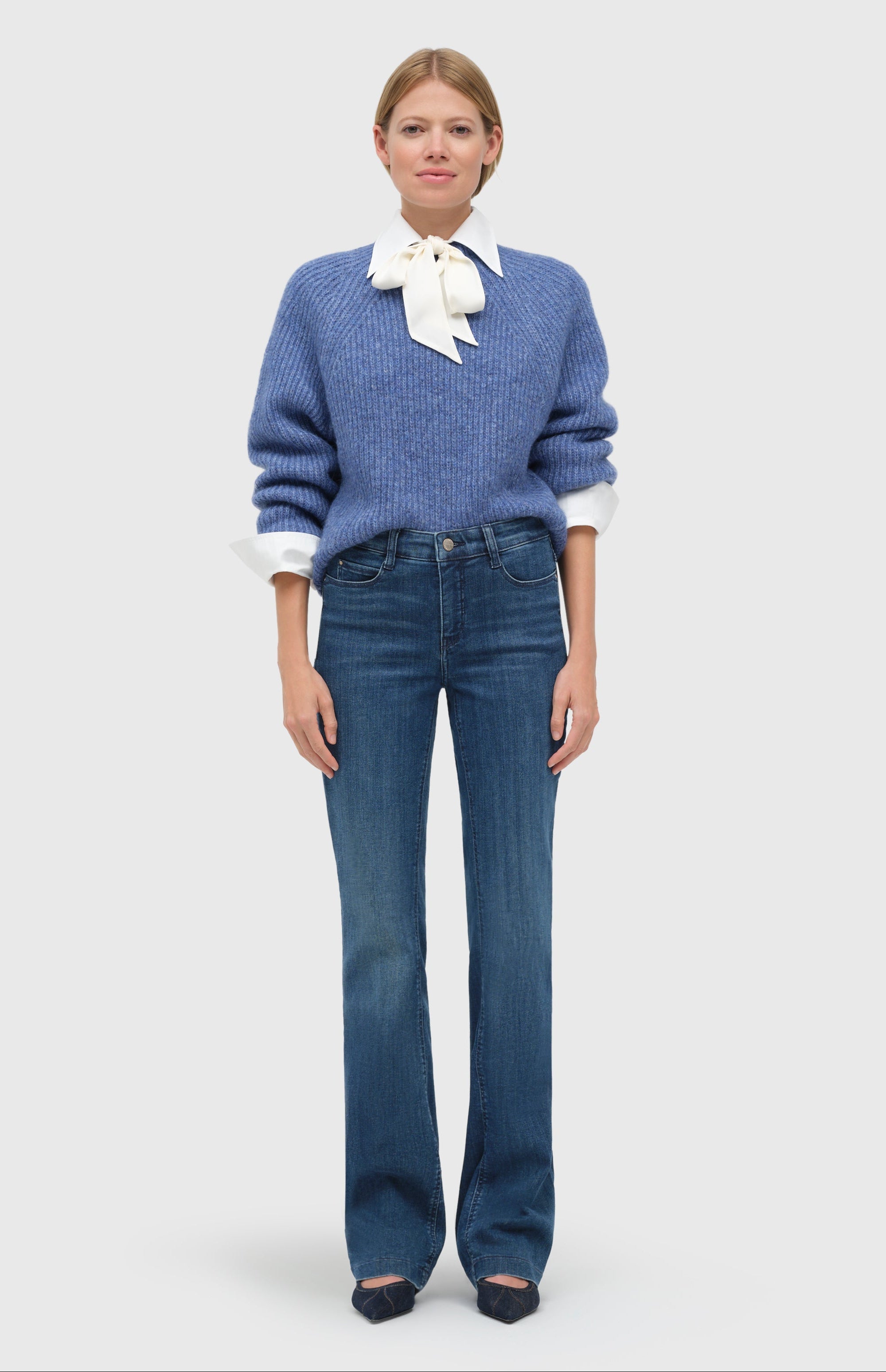 Dream Boot Authentic | Flared Fit Women's Denim-2-COBALT AUTHENTIC WASH-MAC JEANS-Levy's Clothier