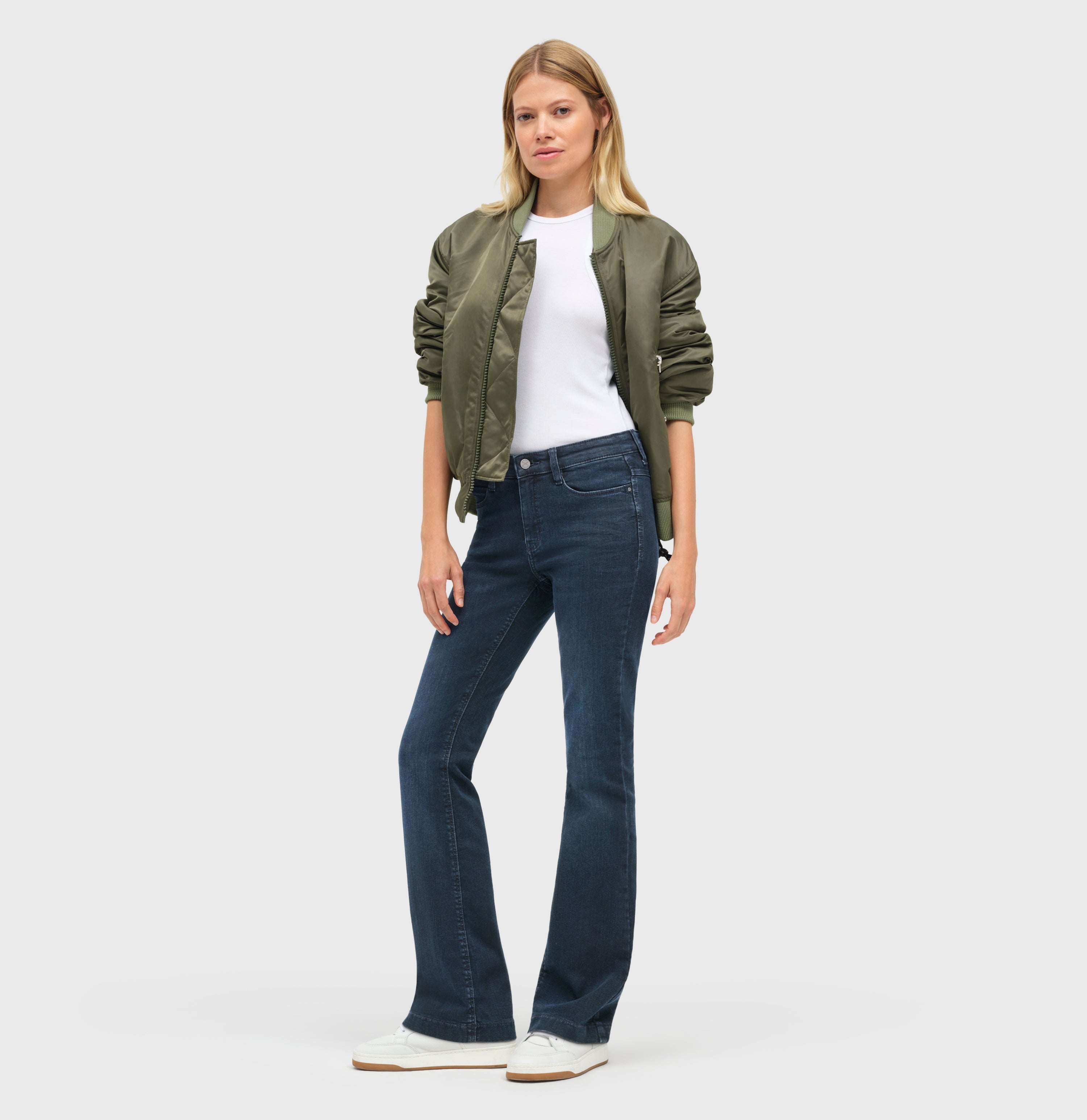 Dream Boot Authentic | Flared Fit Women's Denim-2-COBALT AUTHENTIC WASH-MAC JEANS-Levy's Clothier
