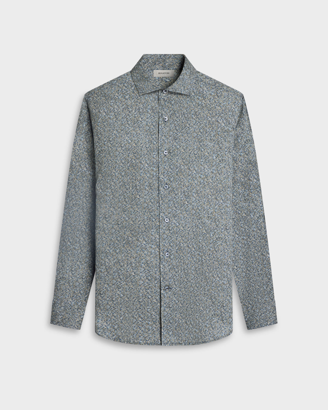 Alvin Floral Shirt in Olive