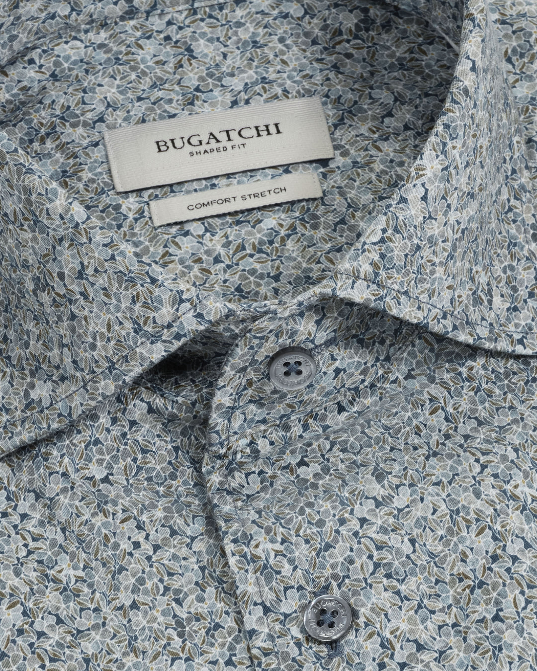 Alvin Floral Shirt in Olive