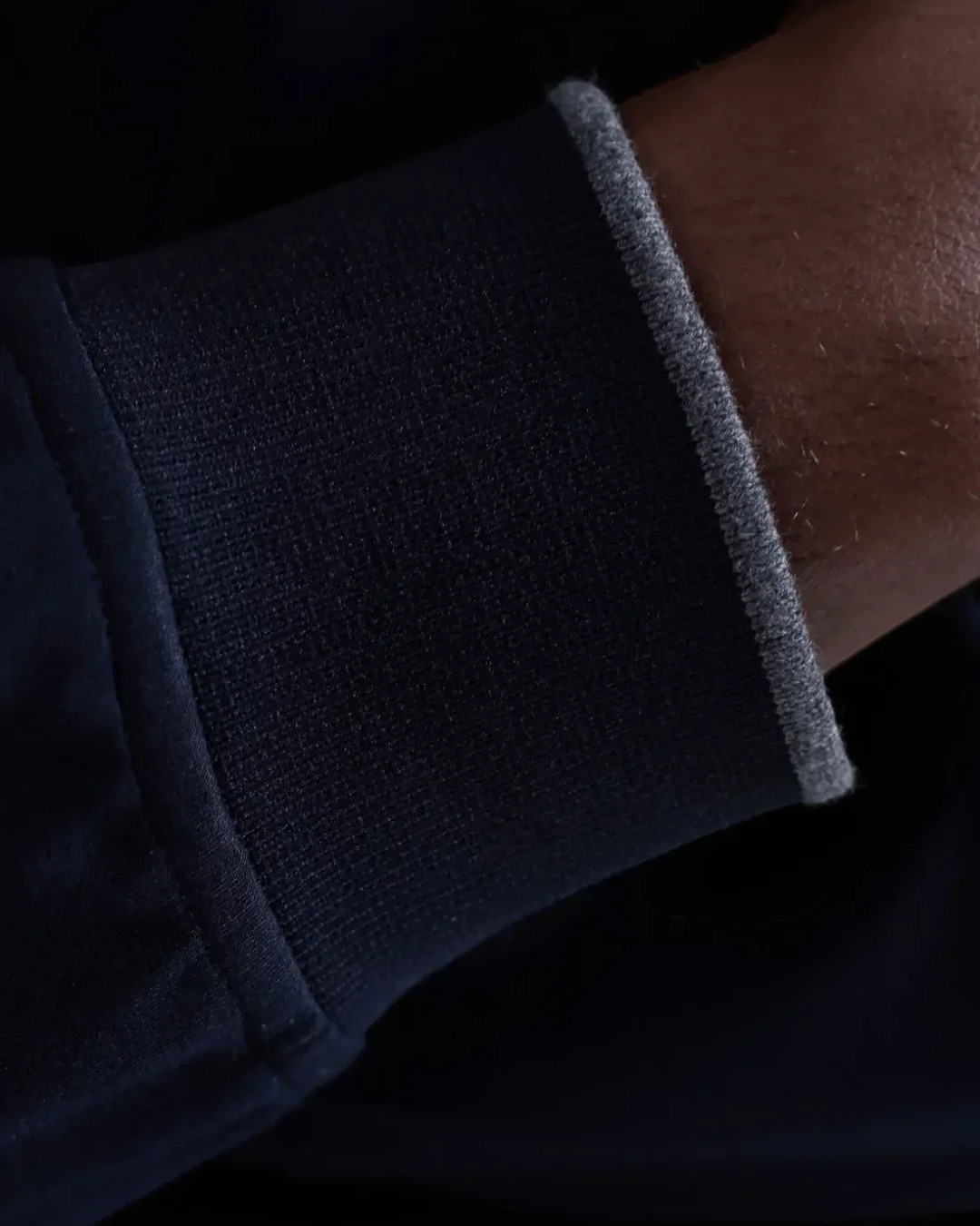 Soft Touch 1/4 Zip Collar Knit Sweater in Navy-S-NAVY-BUGATCHI-Levy's Clothier