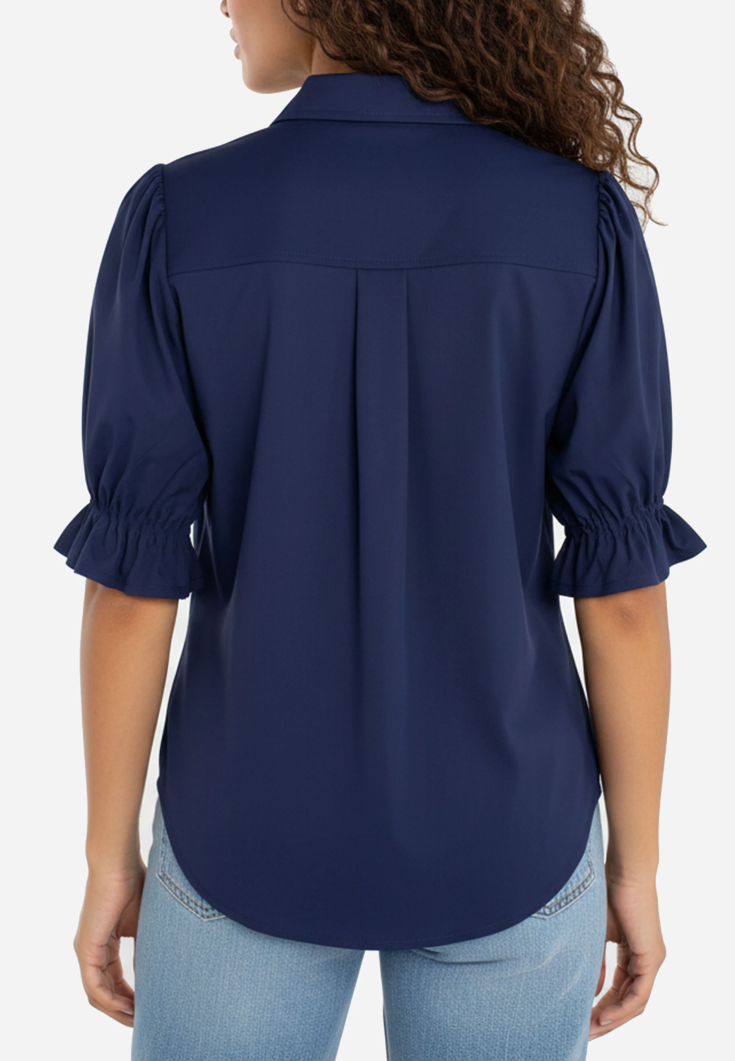 Snap Front Knit Shirt - Navy Ink-XS-NAVYINK-LIVERPOOL-Levy's Clothier