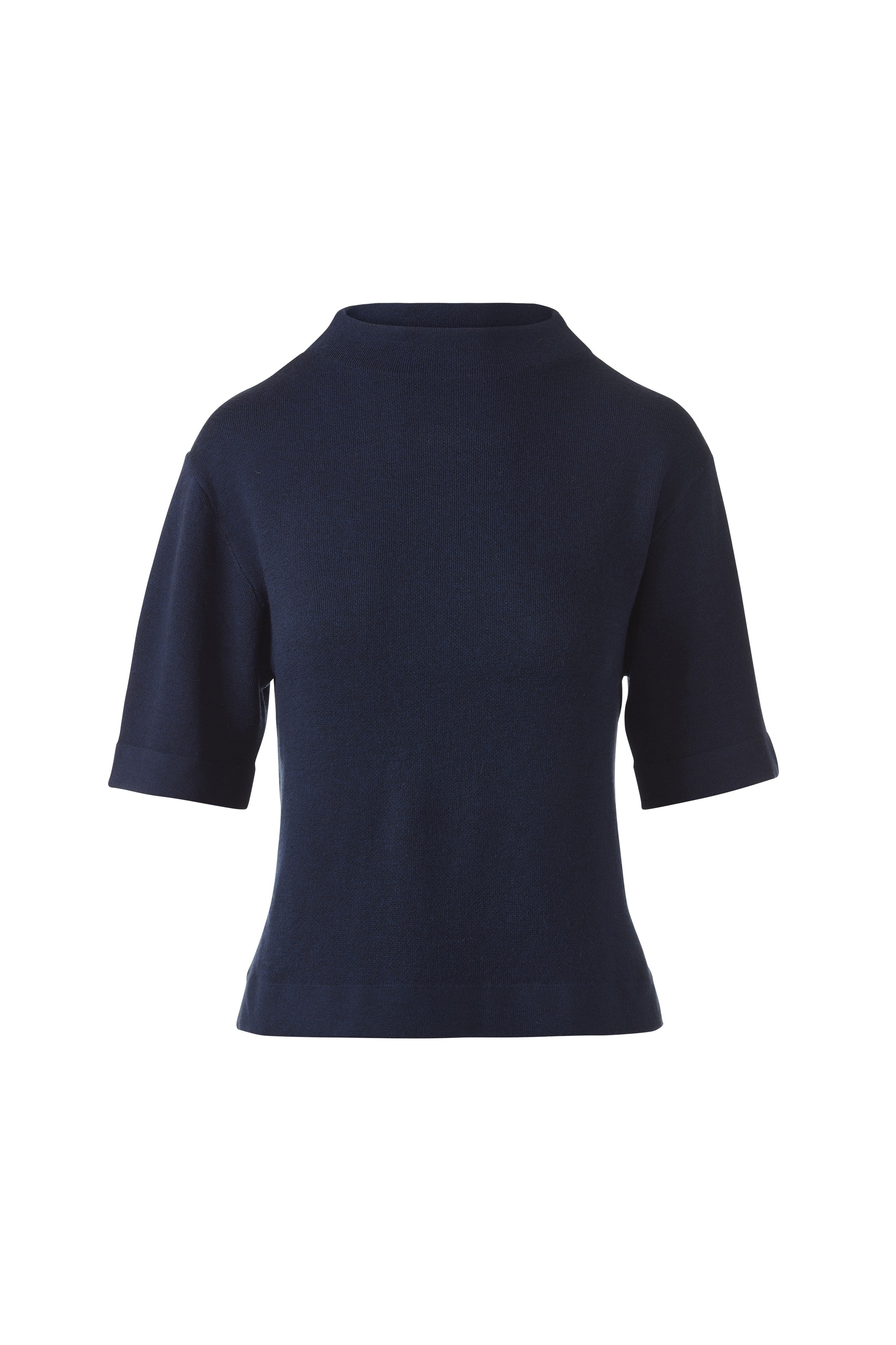EASY LOW FUNNEL-NAVY-XS-Kinross Cashmere-Levy's Clothier