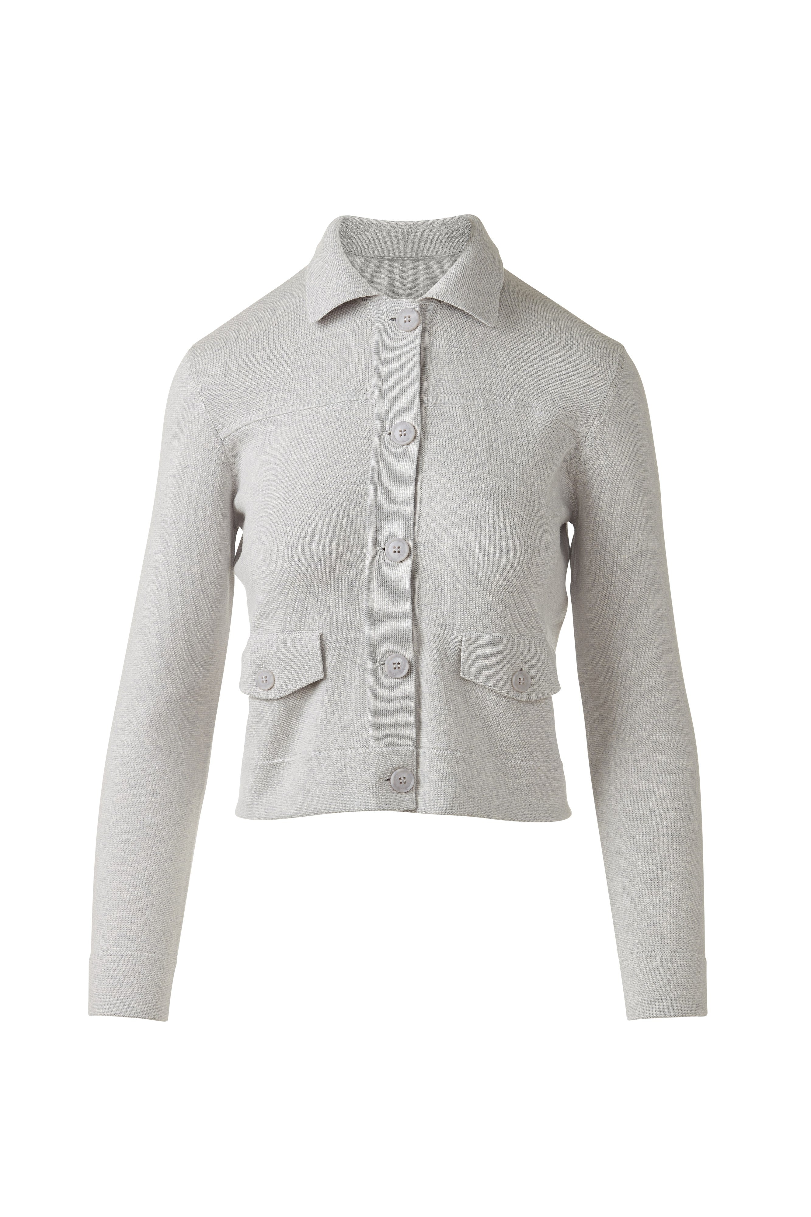 TRAVEL SHACKET-GREYSTONE-XS-Kinross Cashmere-Levy's Clothier