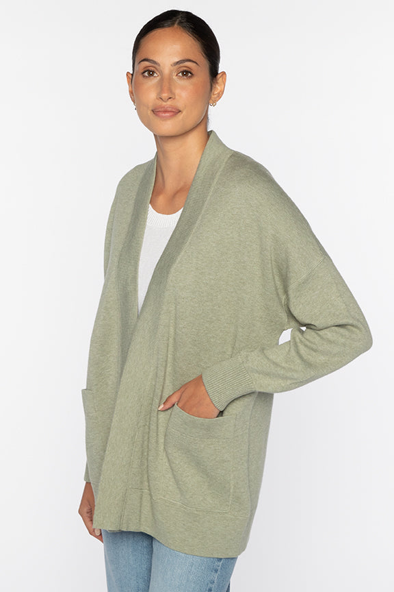 EASY TRAVEL CARDIGAN-DENIM-XS-Kinross Cashmere-Levy's Clothier